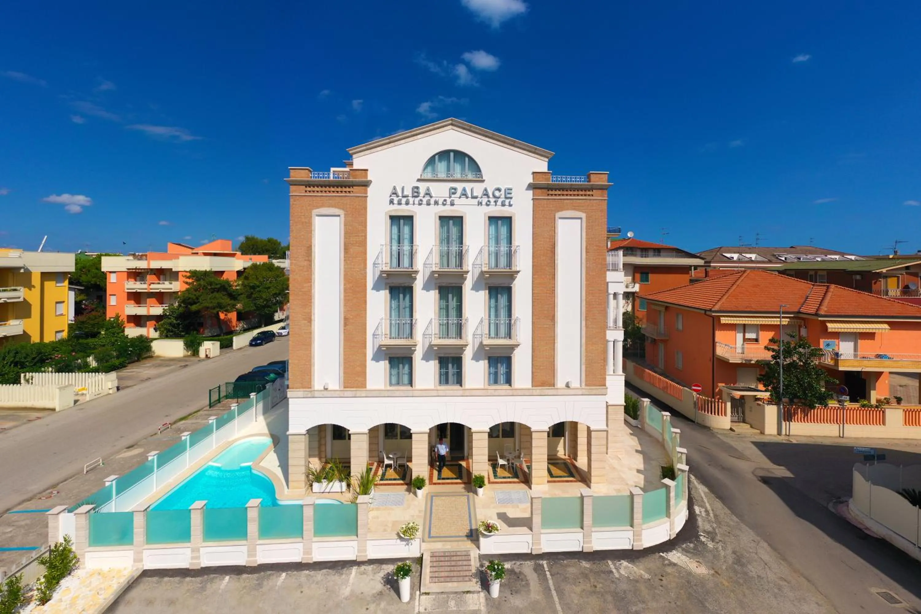Property building in Residence Hotel Alba Palace