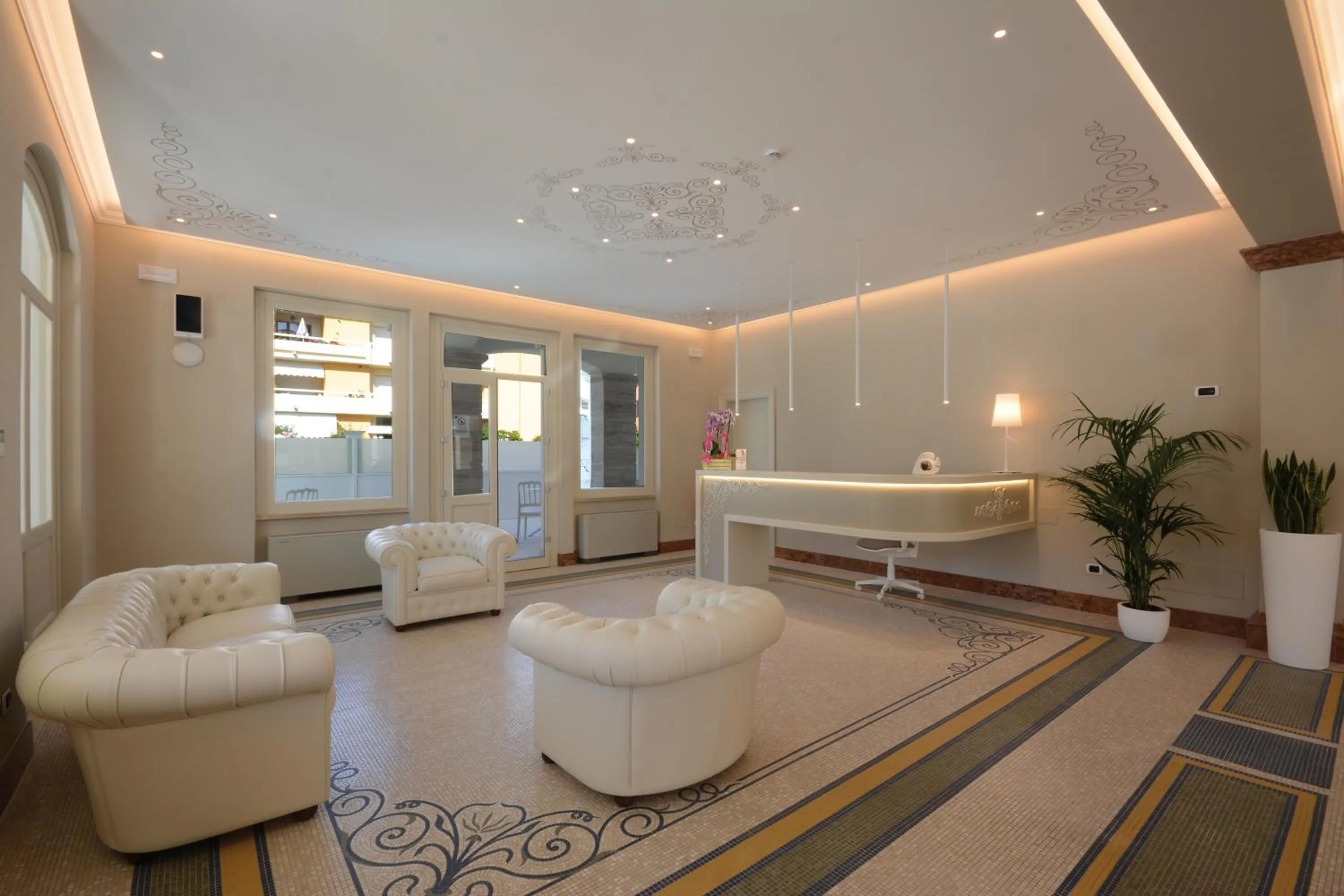 Living room in Residence Hotel Alba Palace