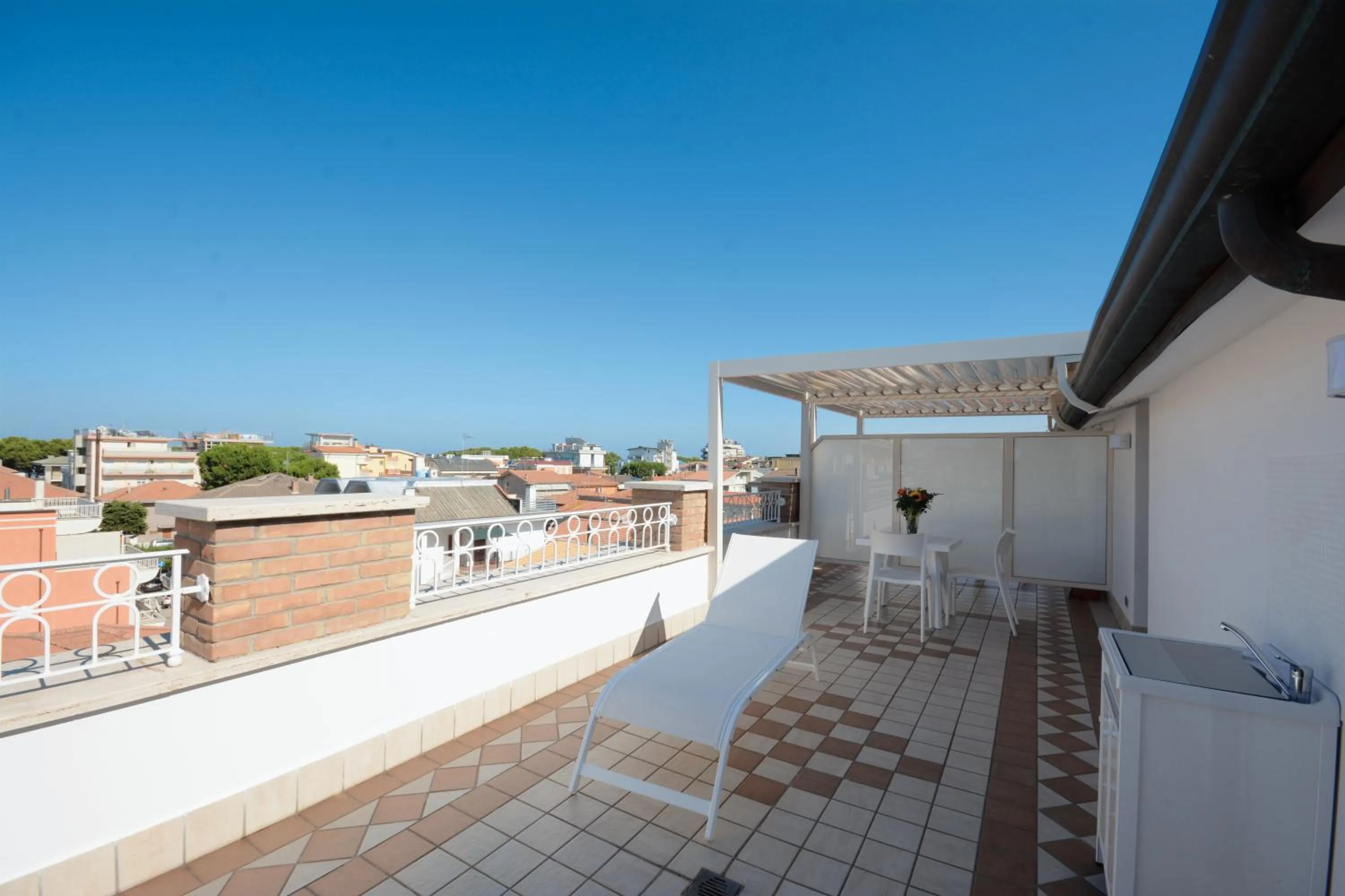 Balcony/Terrace in Residence Hotel Alba Palace