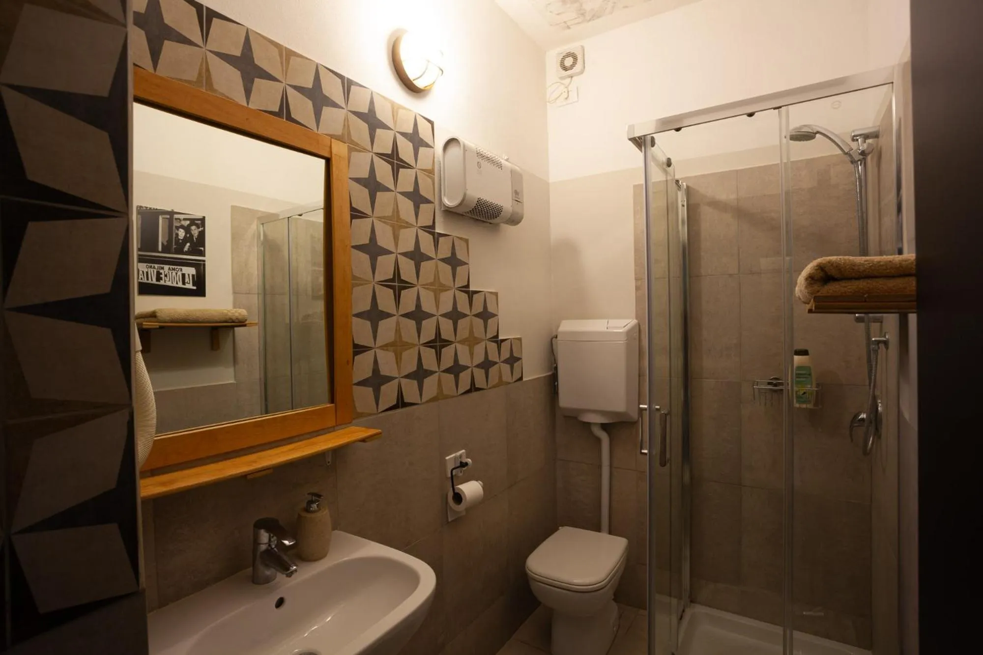 Bathroom in B&B La Volpina