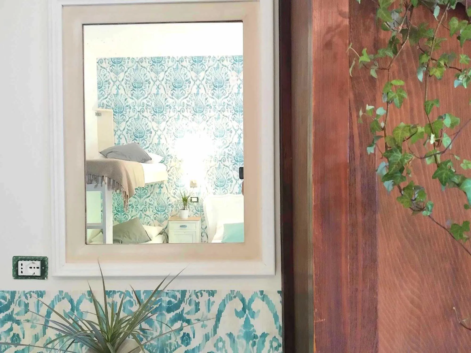 Decorative detail in B&B La Volpina