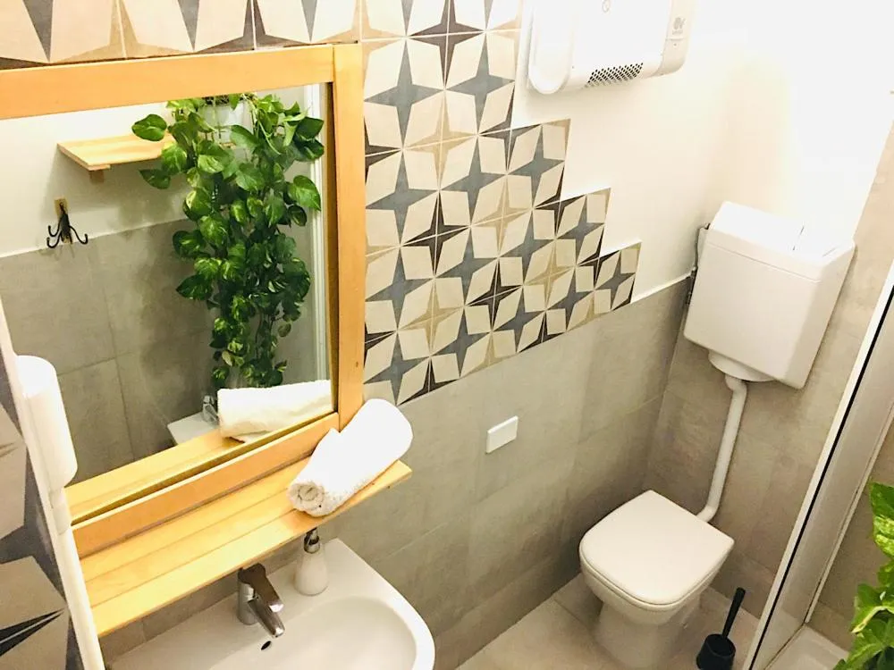 Bathroom in B&B La Volpina