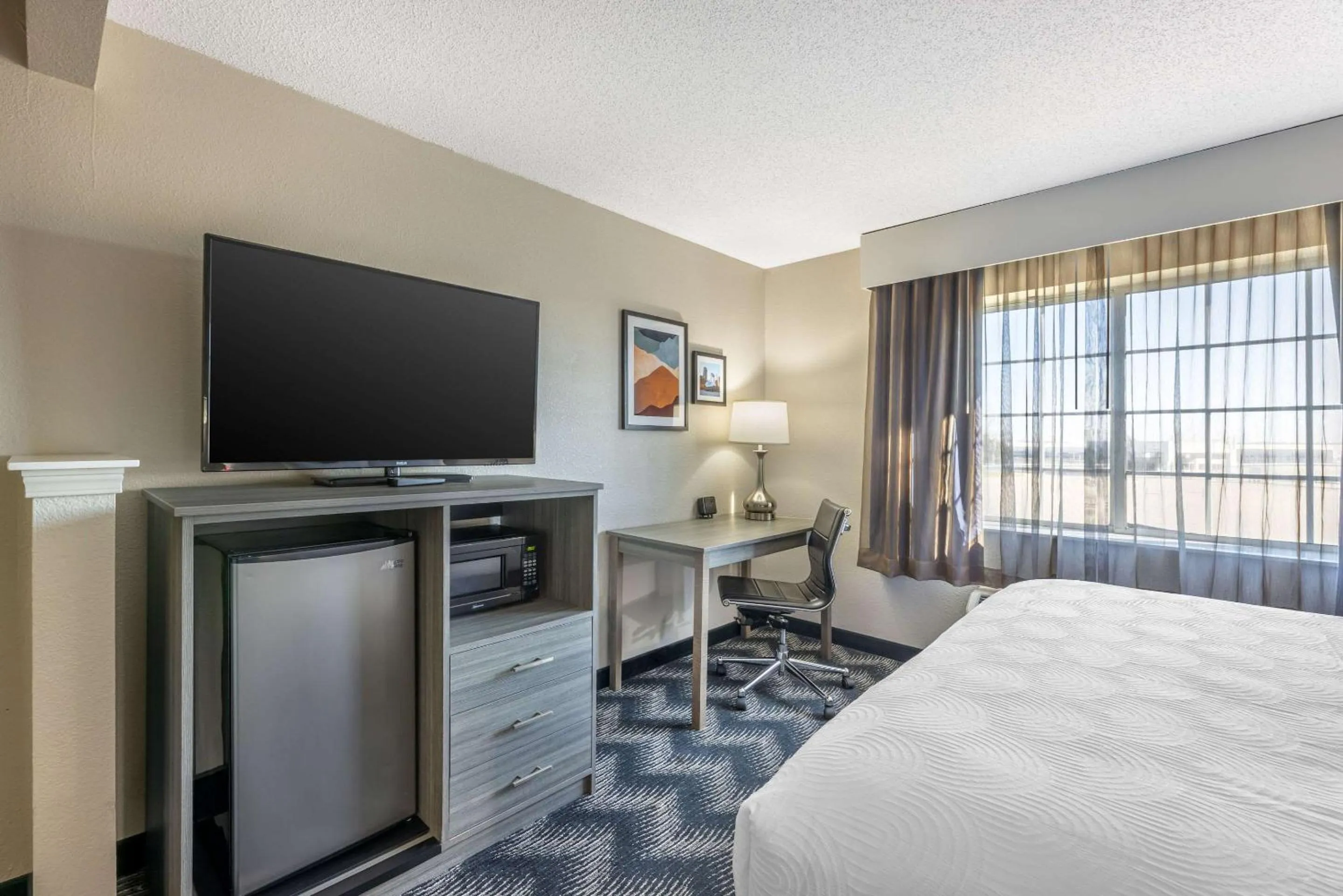 Bedroom, Bed in Country Inn & Suites by Radisson Bolingbrook, I-55