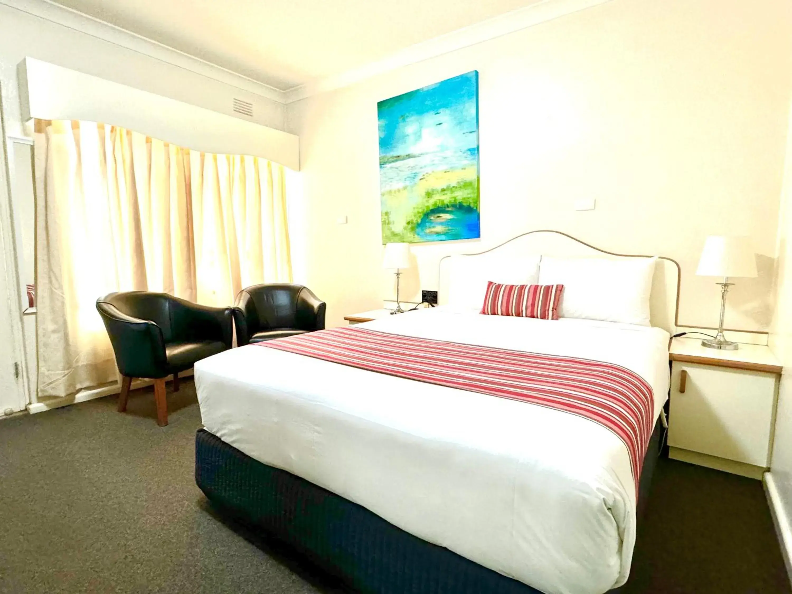 Bed in Golfview Motor Inn Bed in Golfview Motor Inn