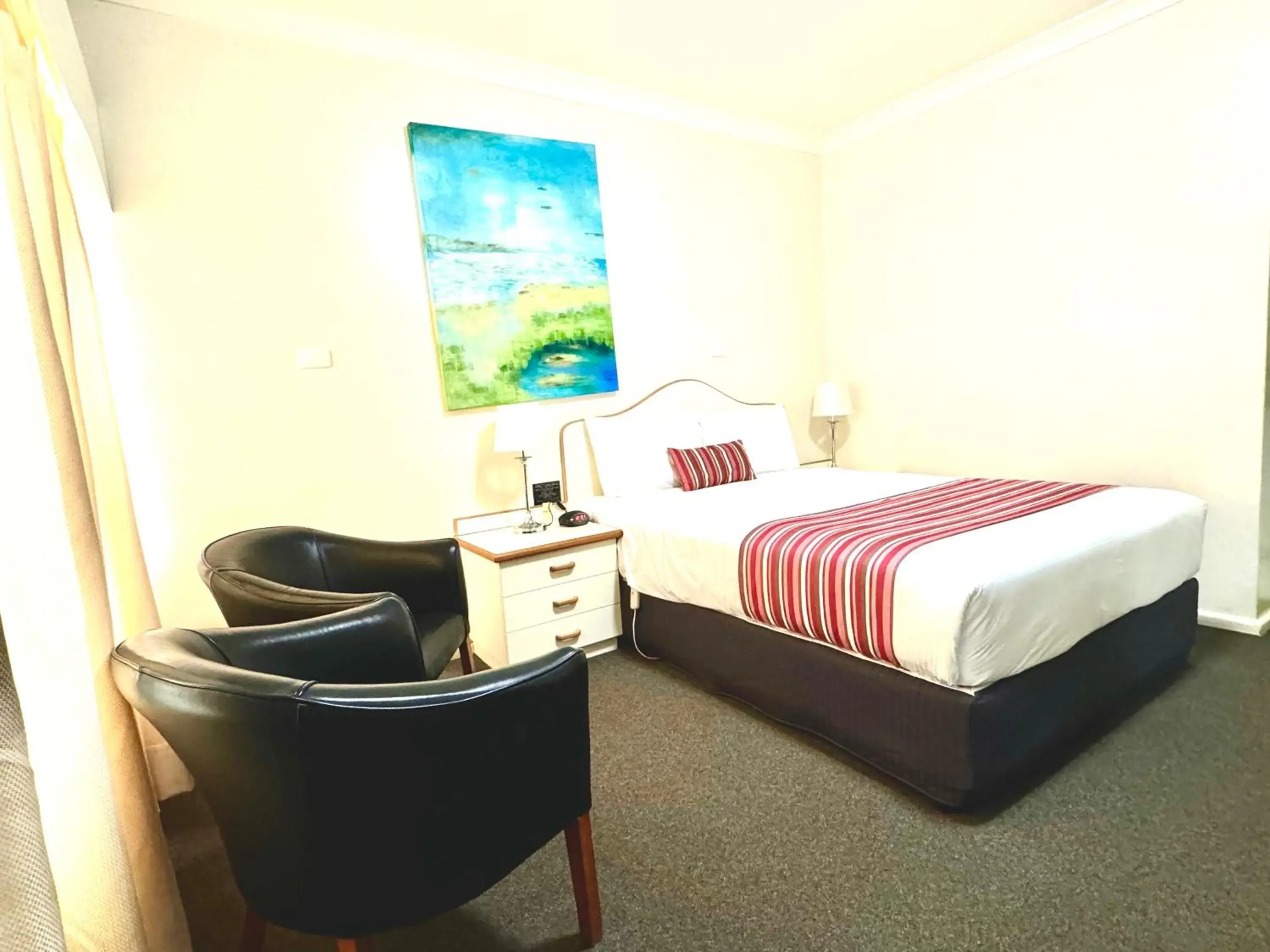 Bed in Golfview Motor Inn Bed in Golfview Motor Inn