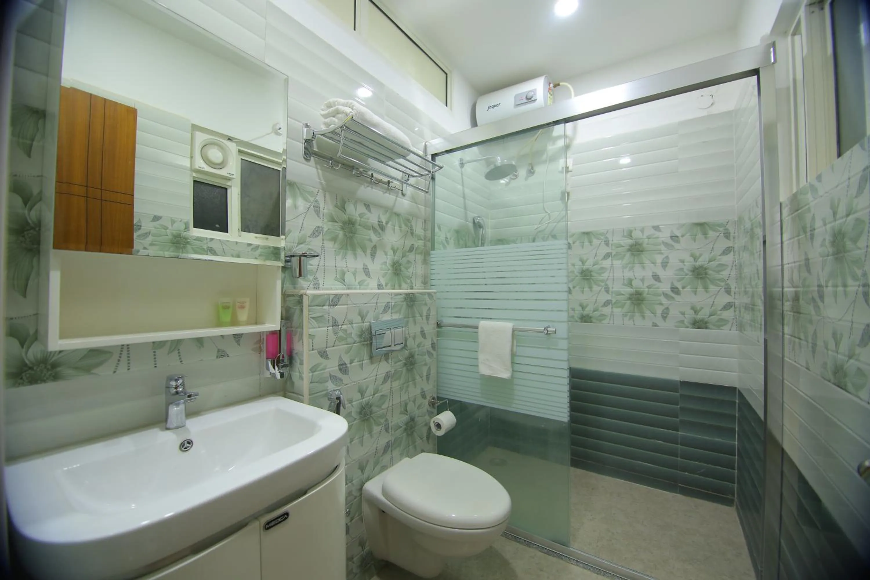 Bathroom in Aptly Premium Serviced Apartments - A BRAND UNIT OF SKYLA