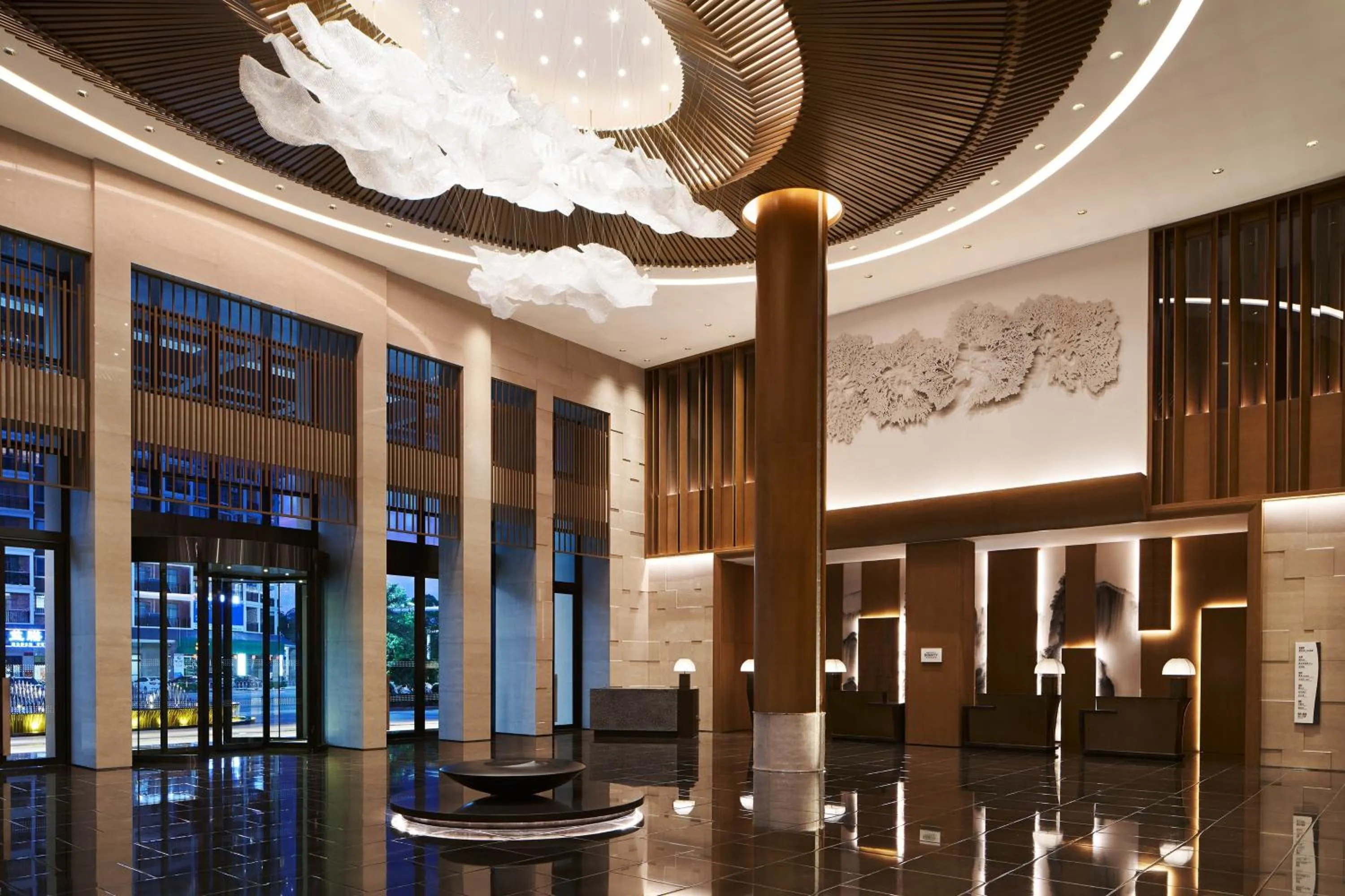 Lobby or reception in Sheraton Yunfu Xinxing Hotel