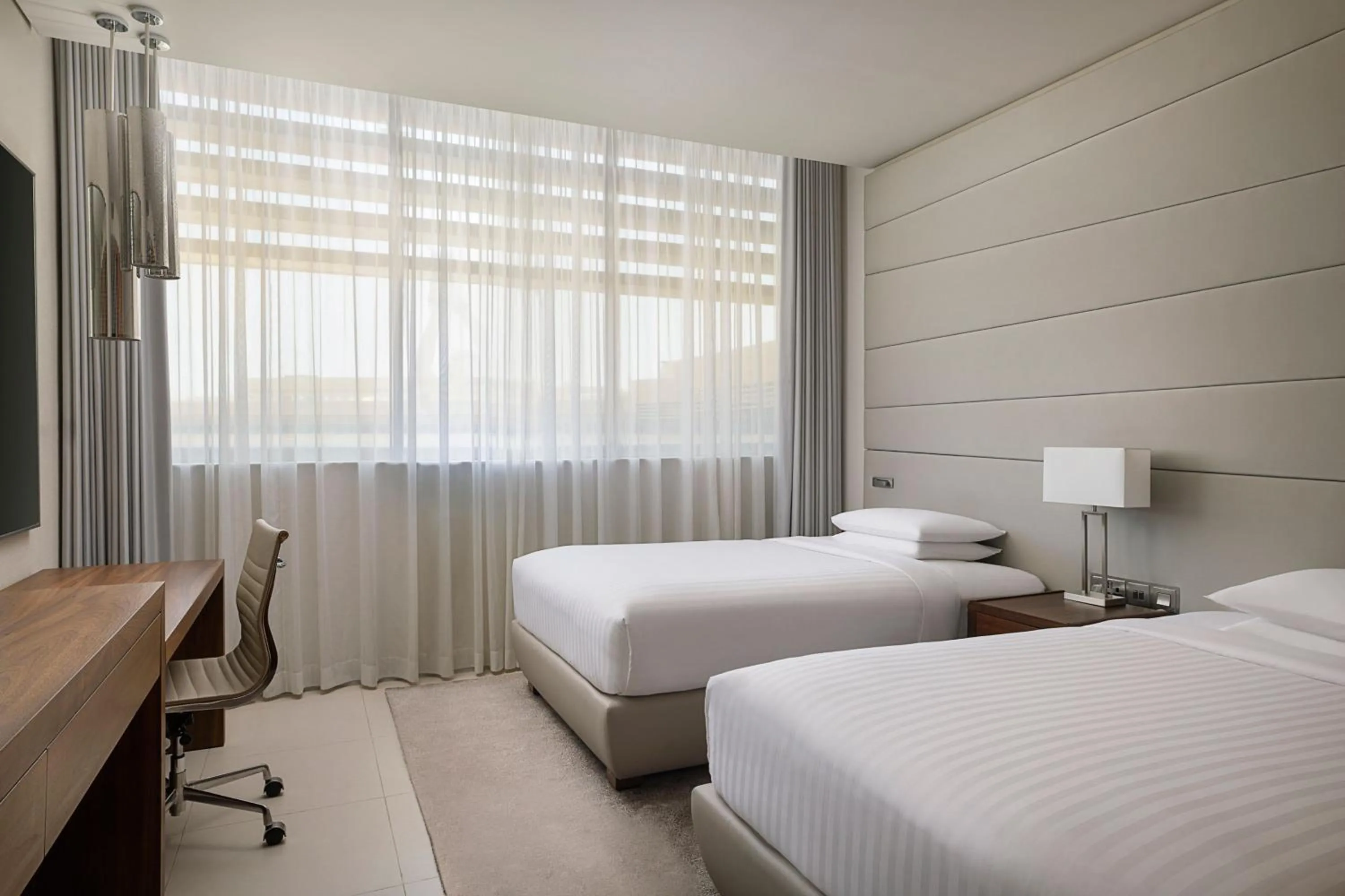 Bedroom, Bed in Marriott Riyadh Diplomatic Quarter