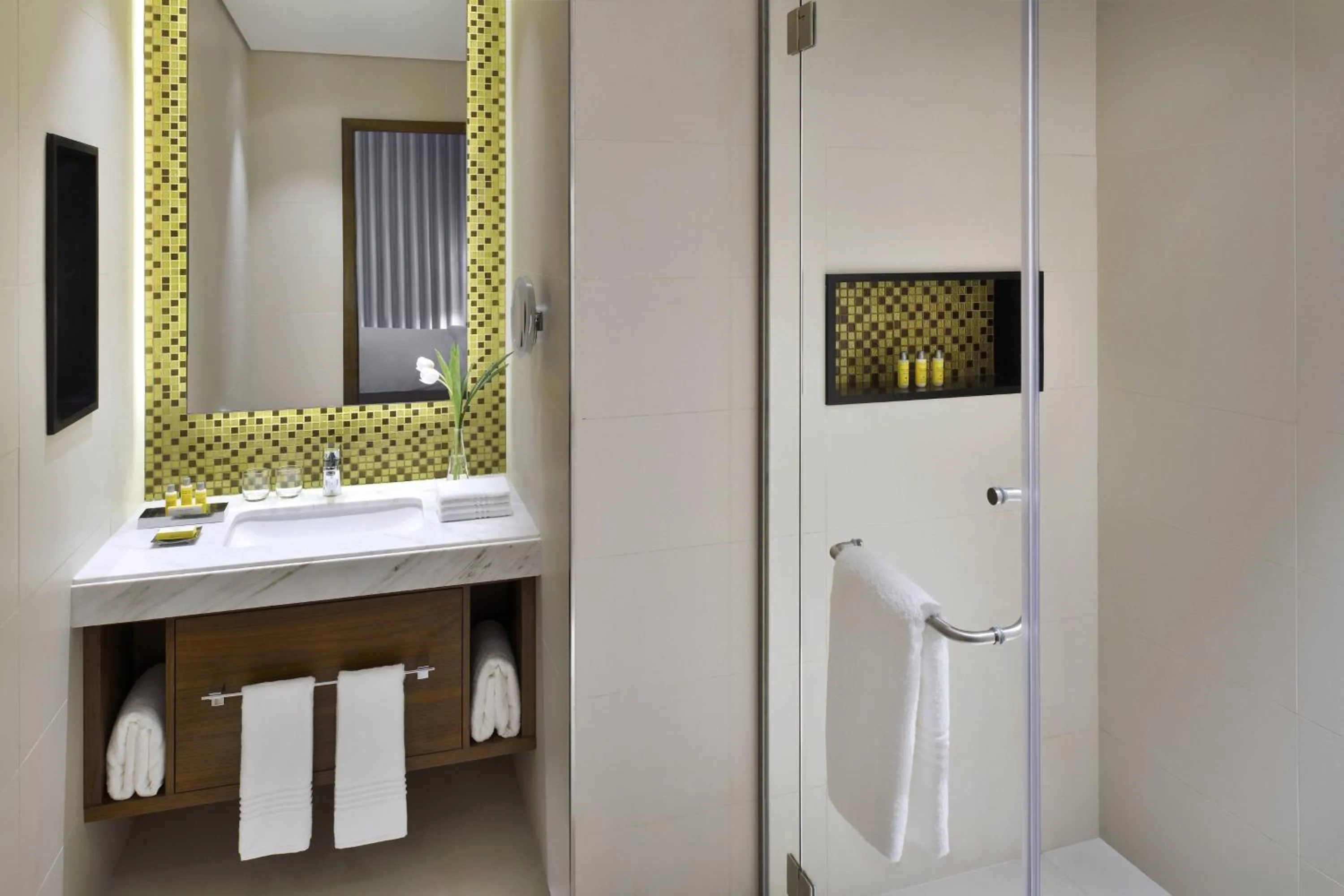 Bathroom in Riyadh Diplomatic Quarter - Marriott Executive Apartments