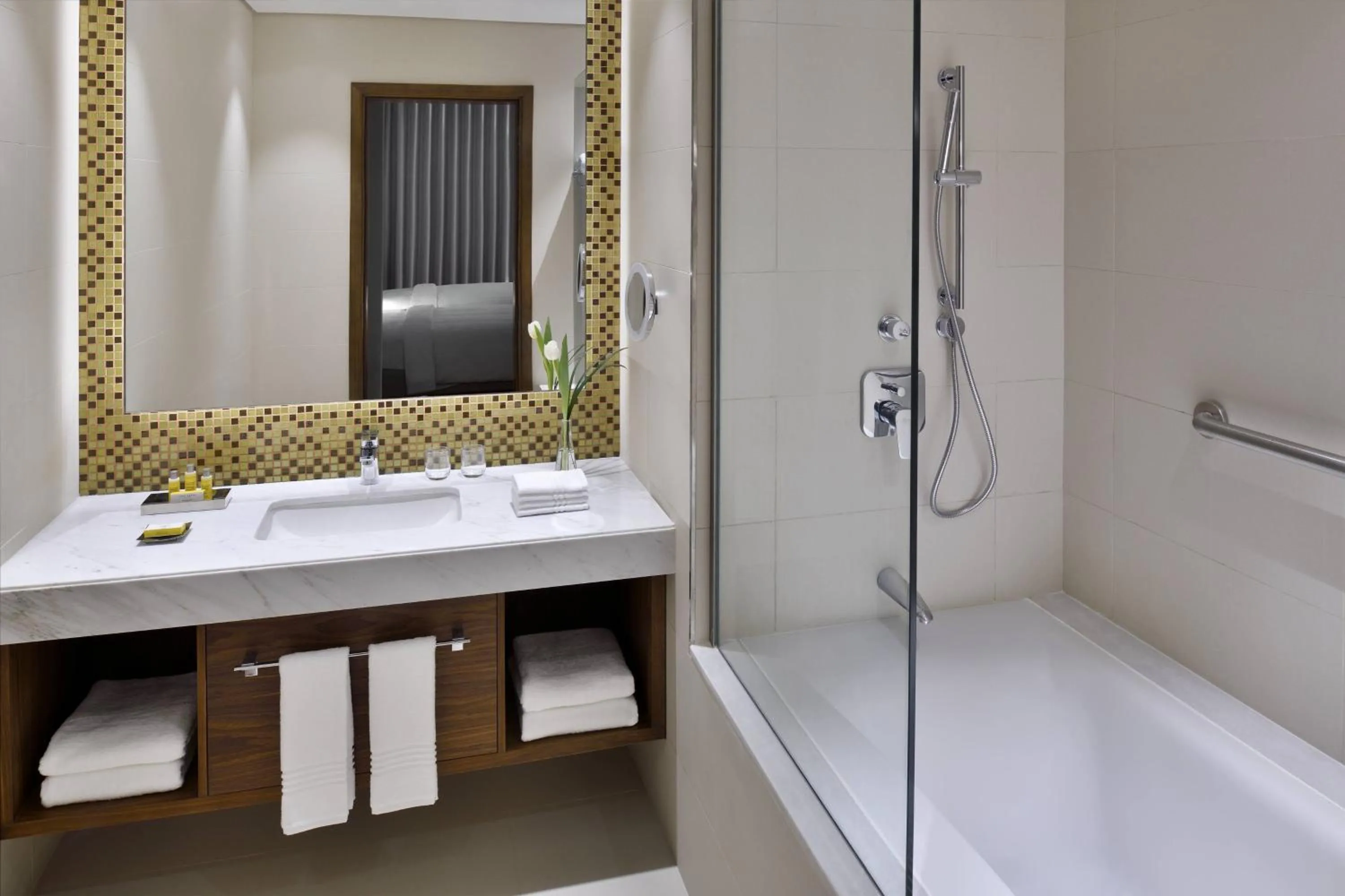 Bathroom in Riyadh Diplomatic Quarter - Marriott Executive Apartments