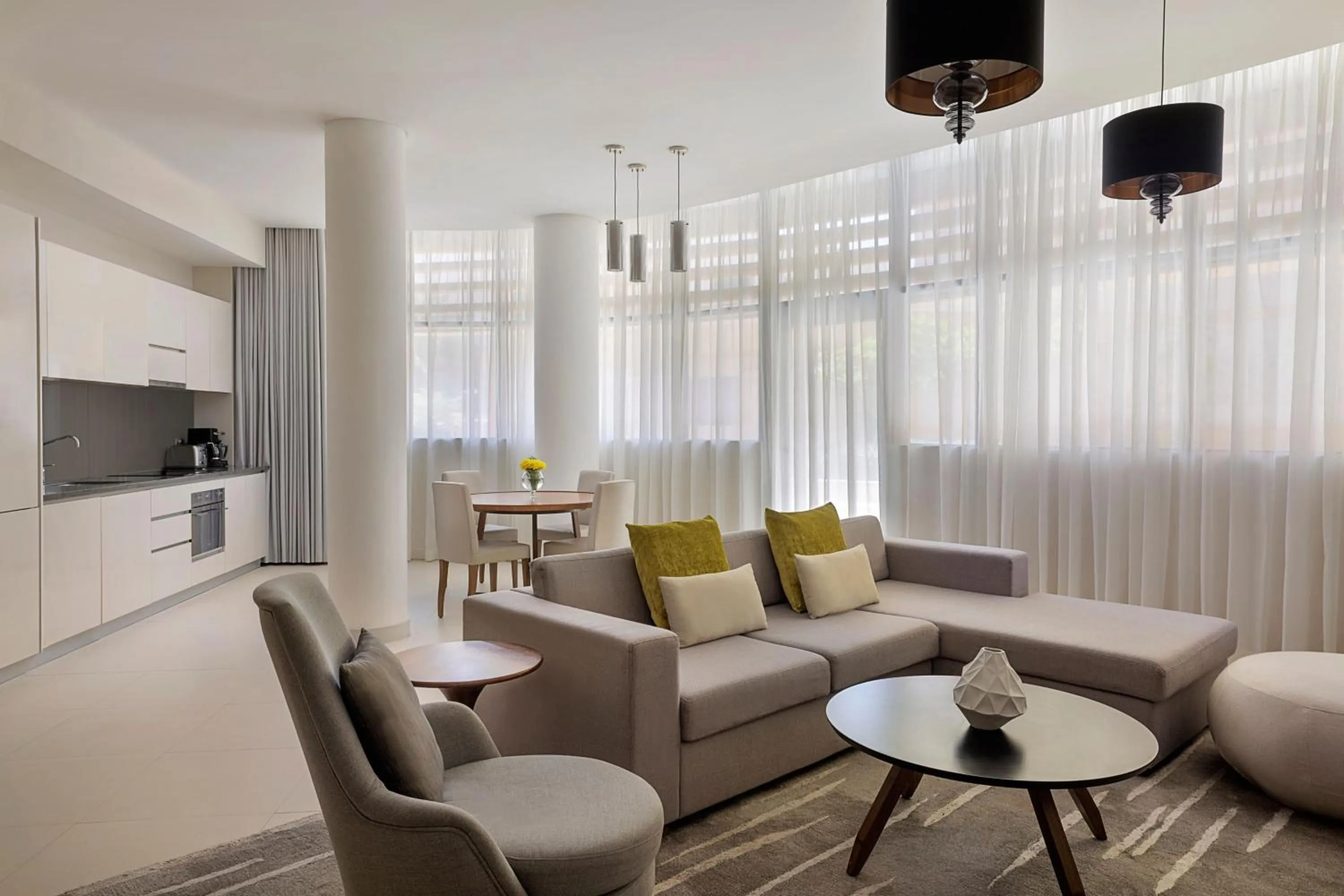 Bedroom in Riyadh Diplomatic Quarter - Marriott Executive Apartments