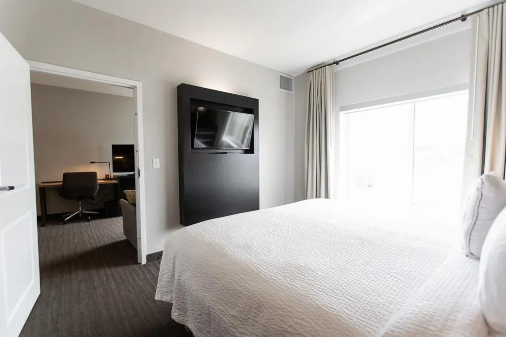 Bed in Residence Inn by Marriott Tulsa Midtown