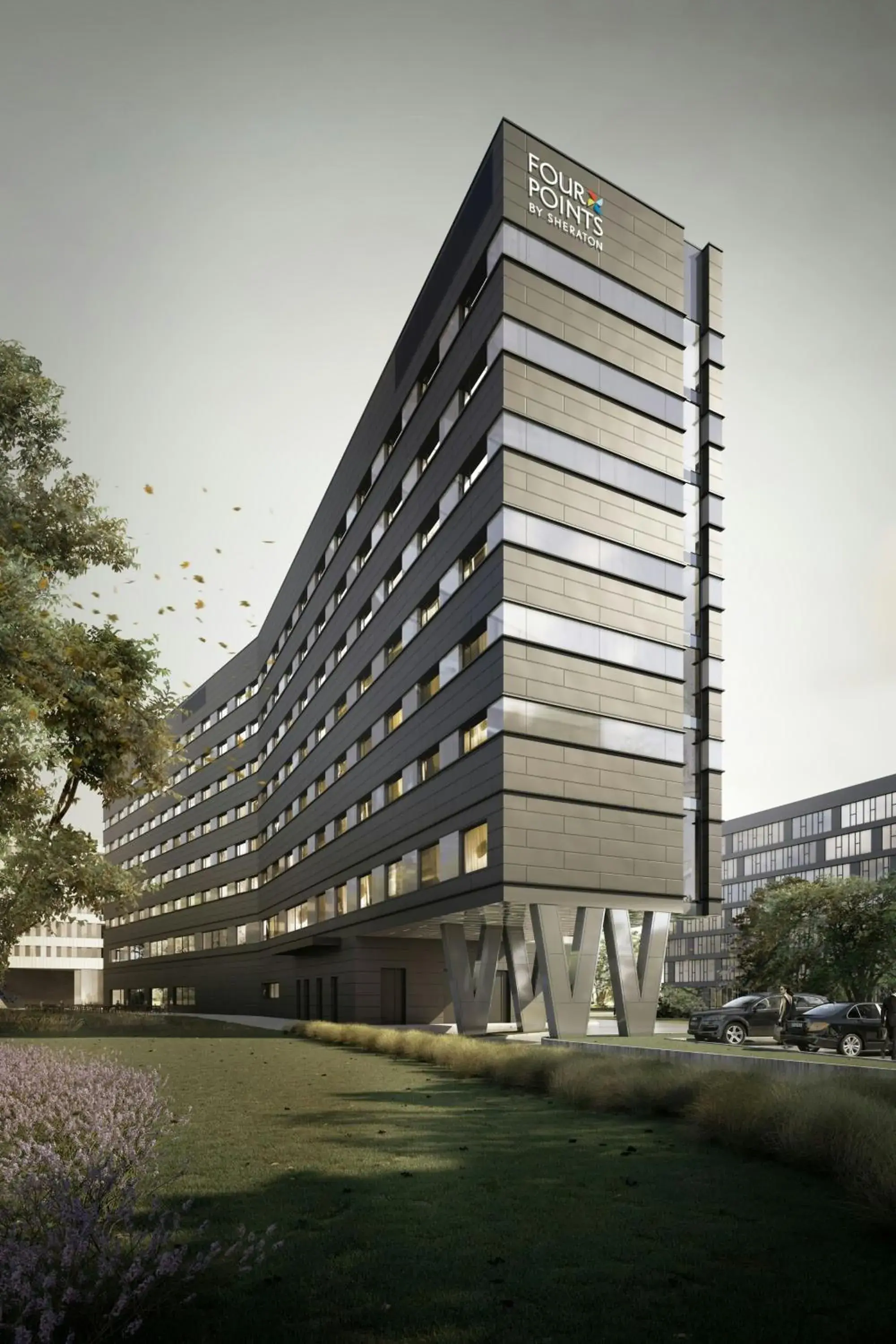 Property building in Four Points by Sheraton Warsaw Mokotow Property building in Four Points by Sheraton Warsaw Mokotow