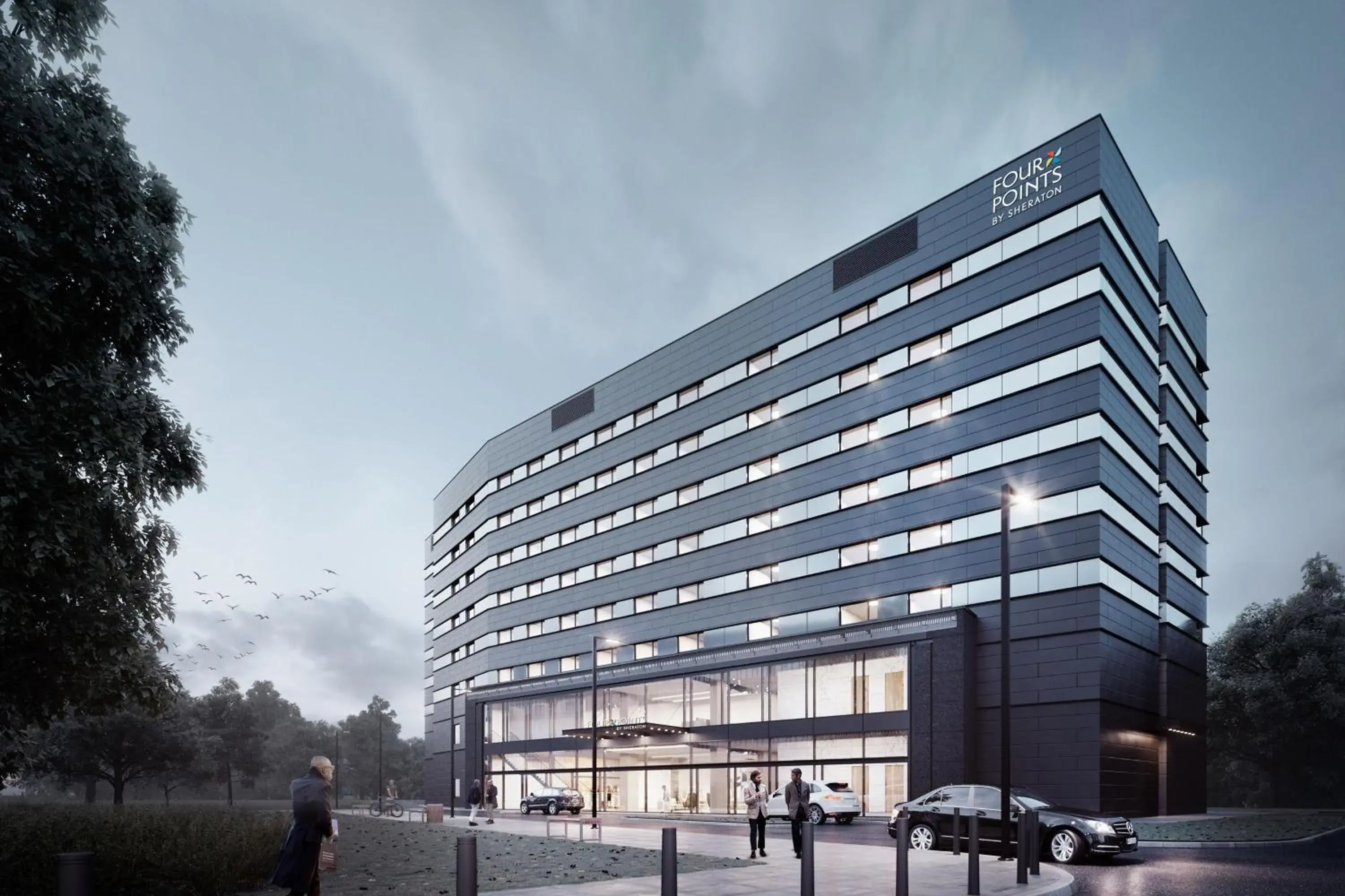 Property building in Four Points by Sheraton Warsaw Mokotow Property building in Four Points by Sheraton Warsaw Mokotow