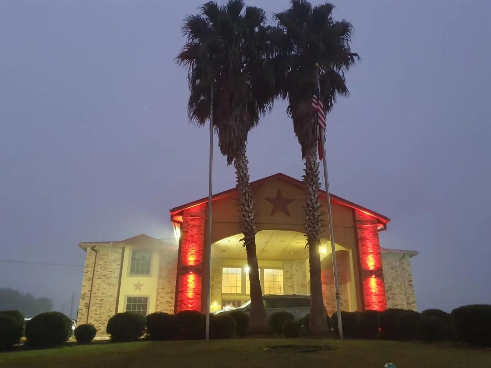 Property building in Chaparral Motel Hallettsville