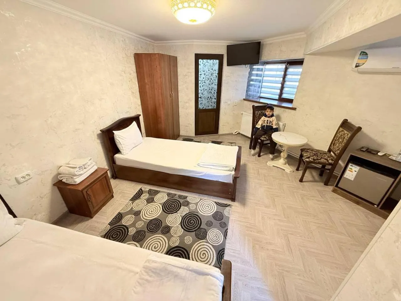 Photo of the whole room, Bed in Sherxan Hotel