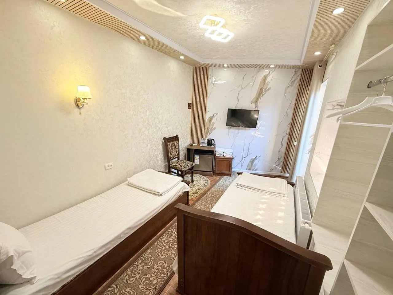 Photo of the whole room, Bed in Sherxan Hotel