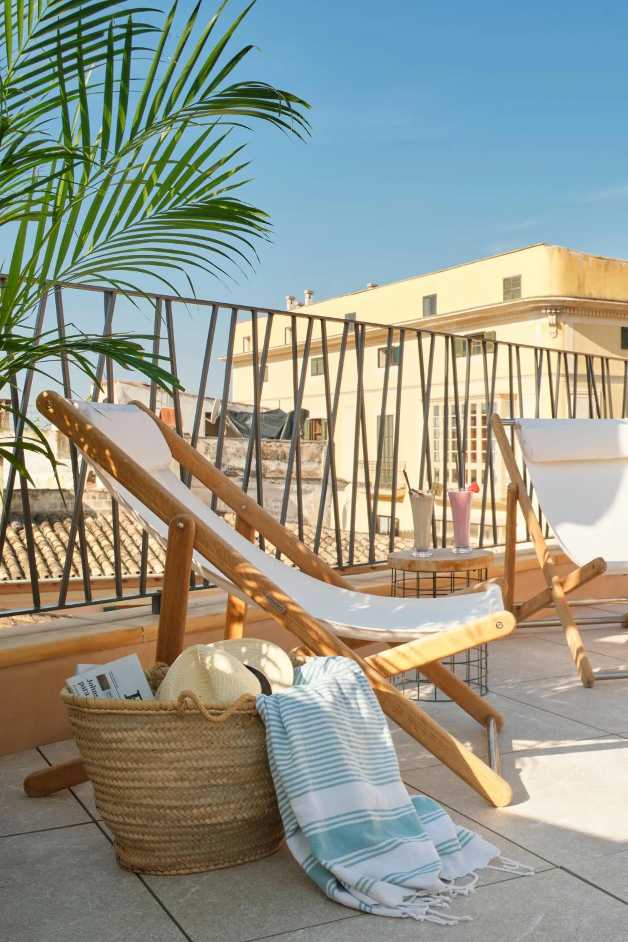 Balcony/Terrace in Hotel Antigua Palma - Casa Noble