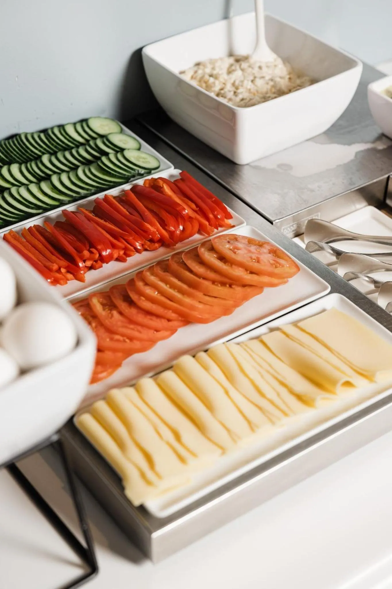 Buffet breakfast in ODDSSON Midtown Hotel