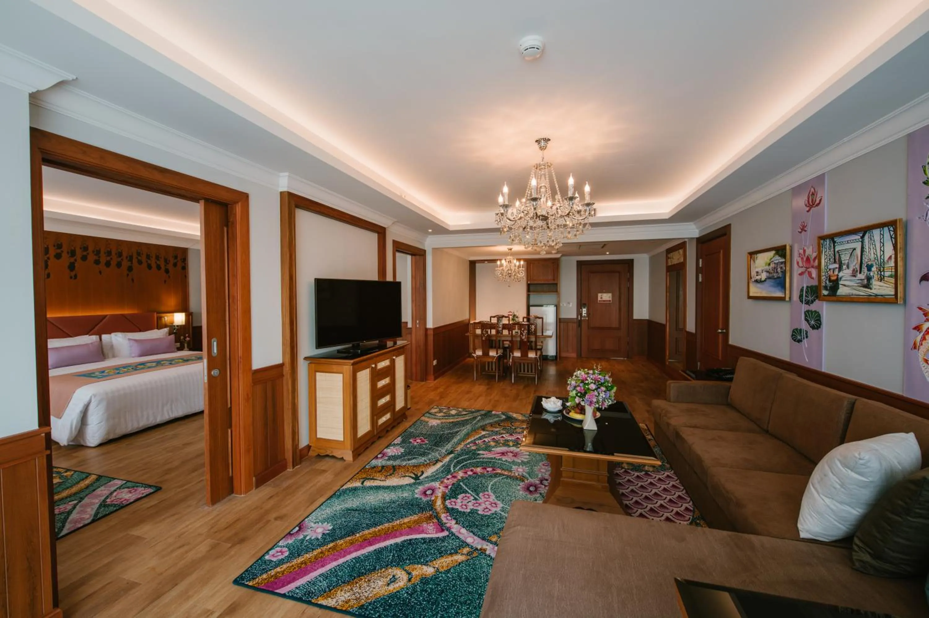 Living room in The Empress Premier Chiang Mai