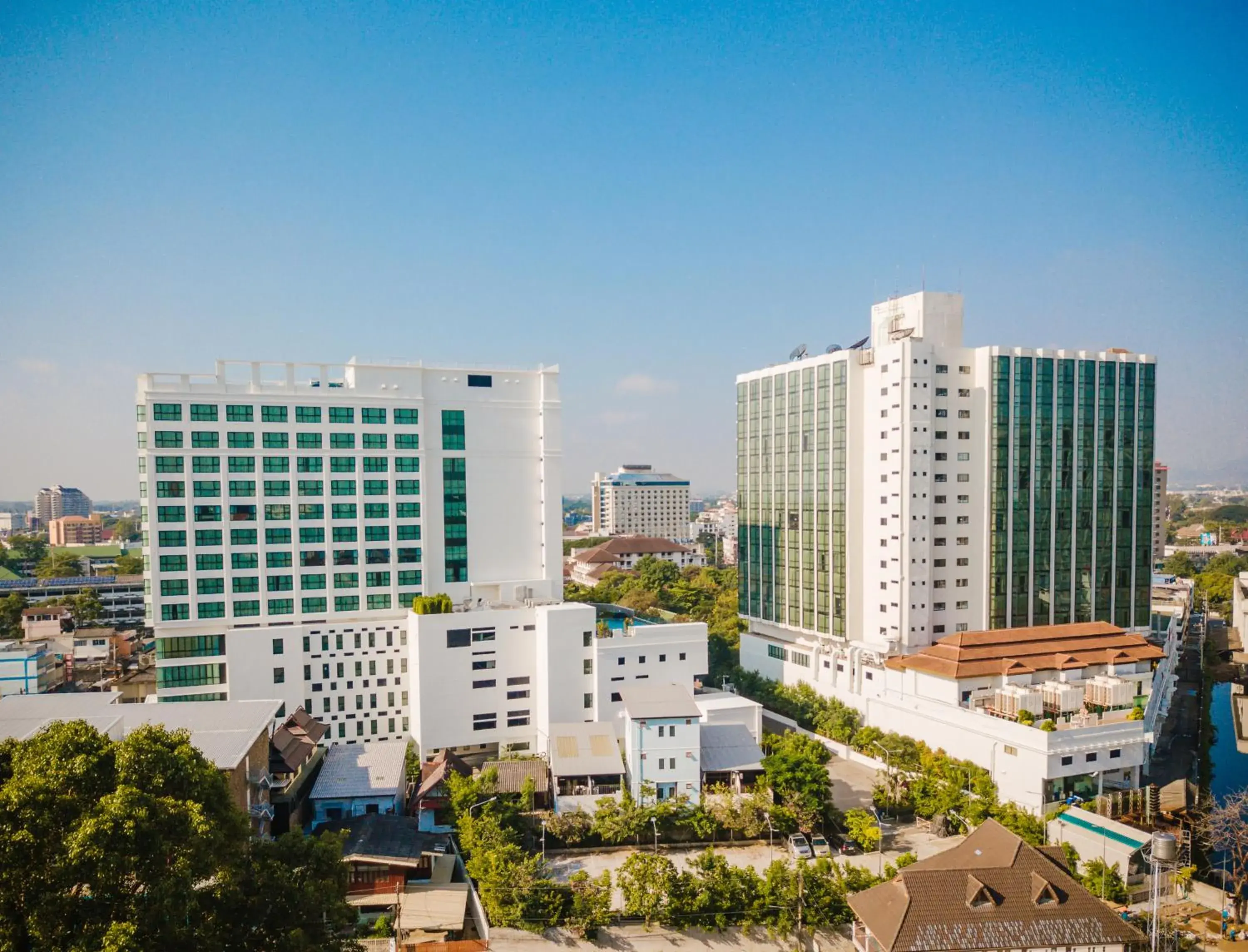 Bird's eye view in The Empress Premier Chiang Mai Bird's eye view in The Empress Premier Chiang Mai