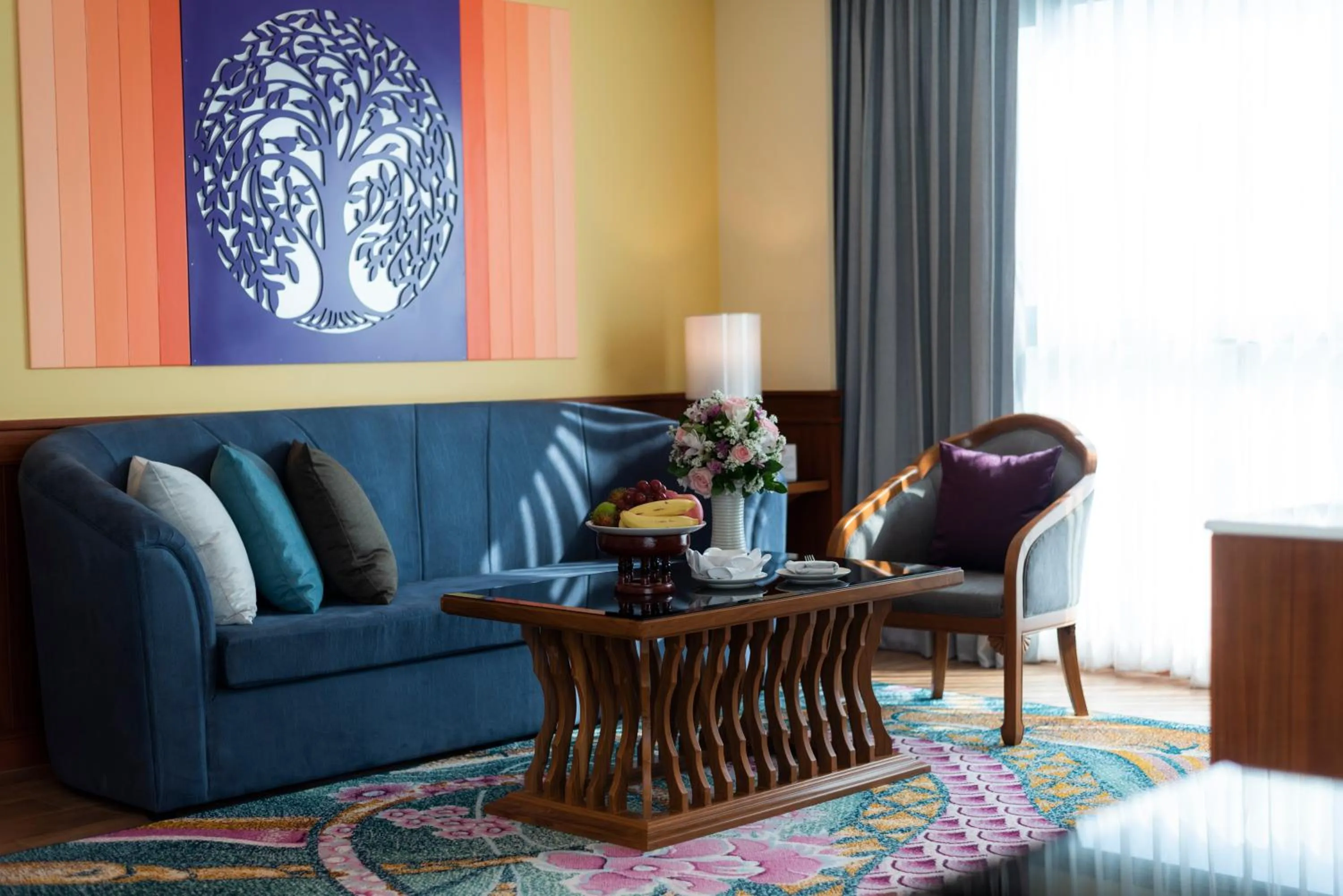 Seating area in The Empress Premier Chiang Mai