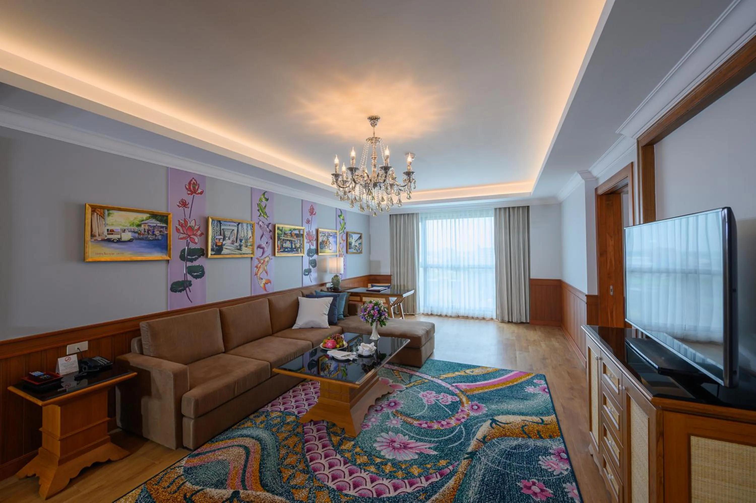 Living room in The Empress Premier Chiang Mai