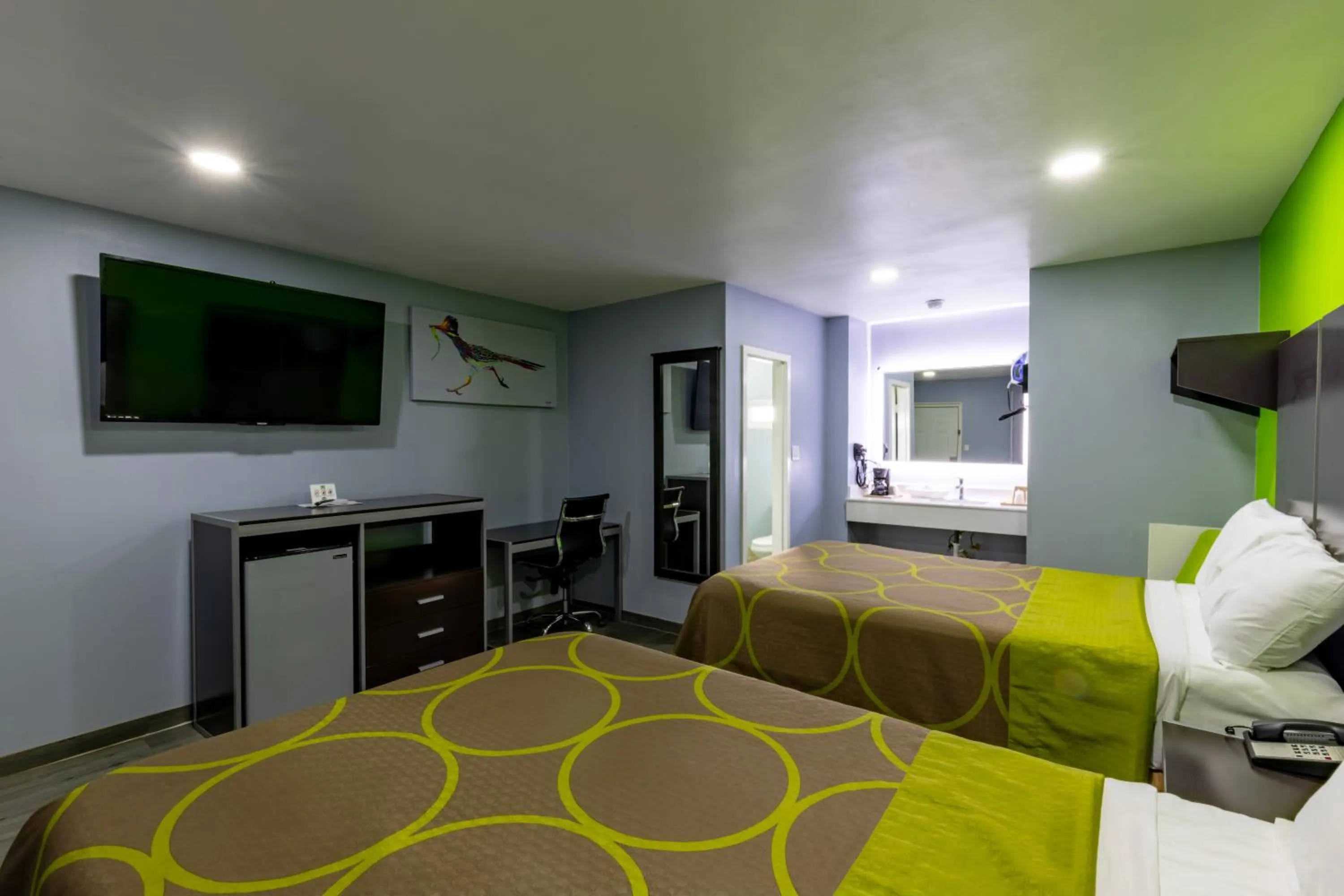 Bed in Executive Inn Fort Stockton