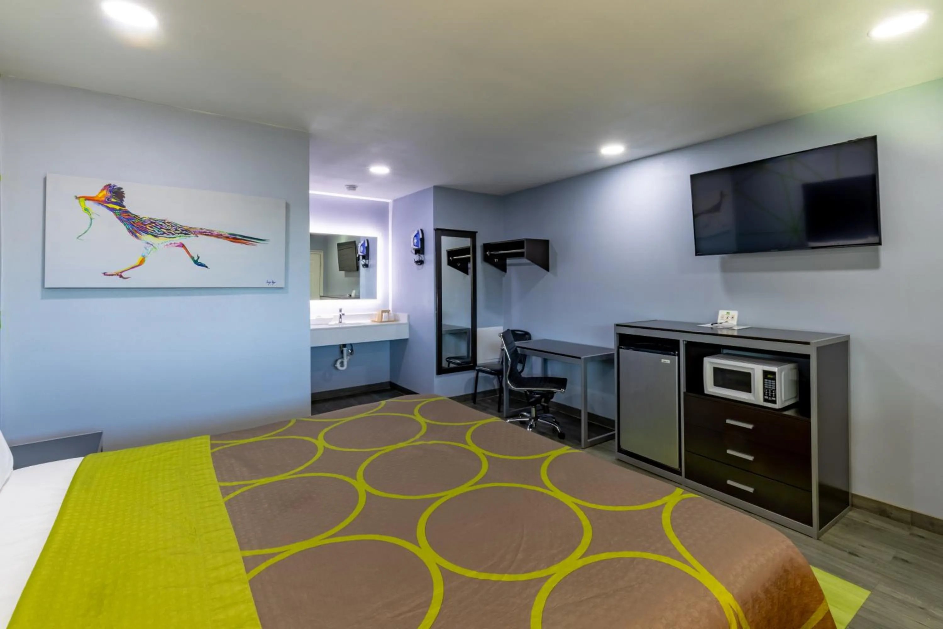 Bed in Executive Inn Fort Stockton