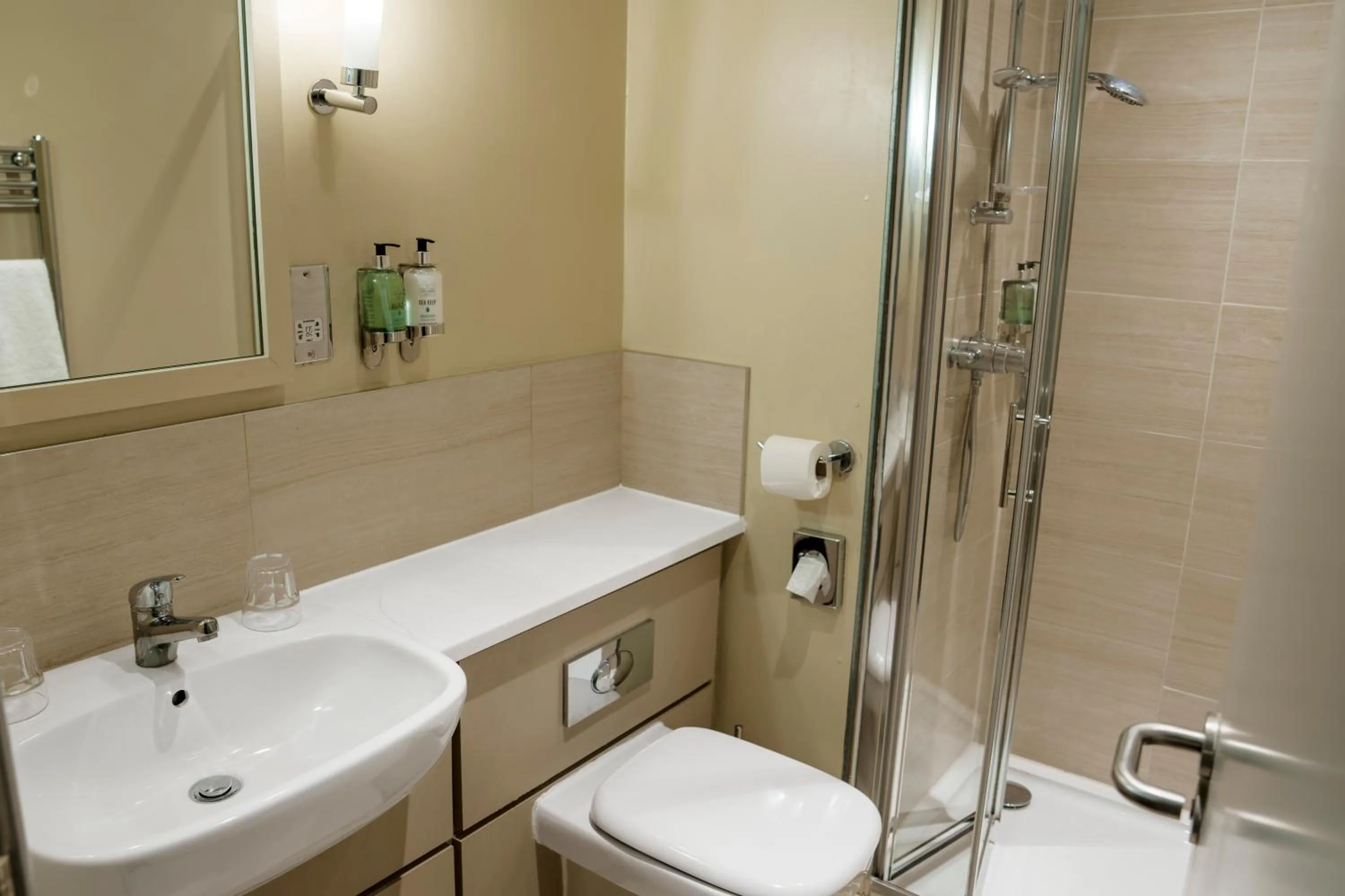 Shower in The Bamburgh Castle Inn - The Inn Collection Group