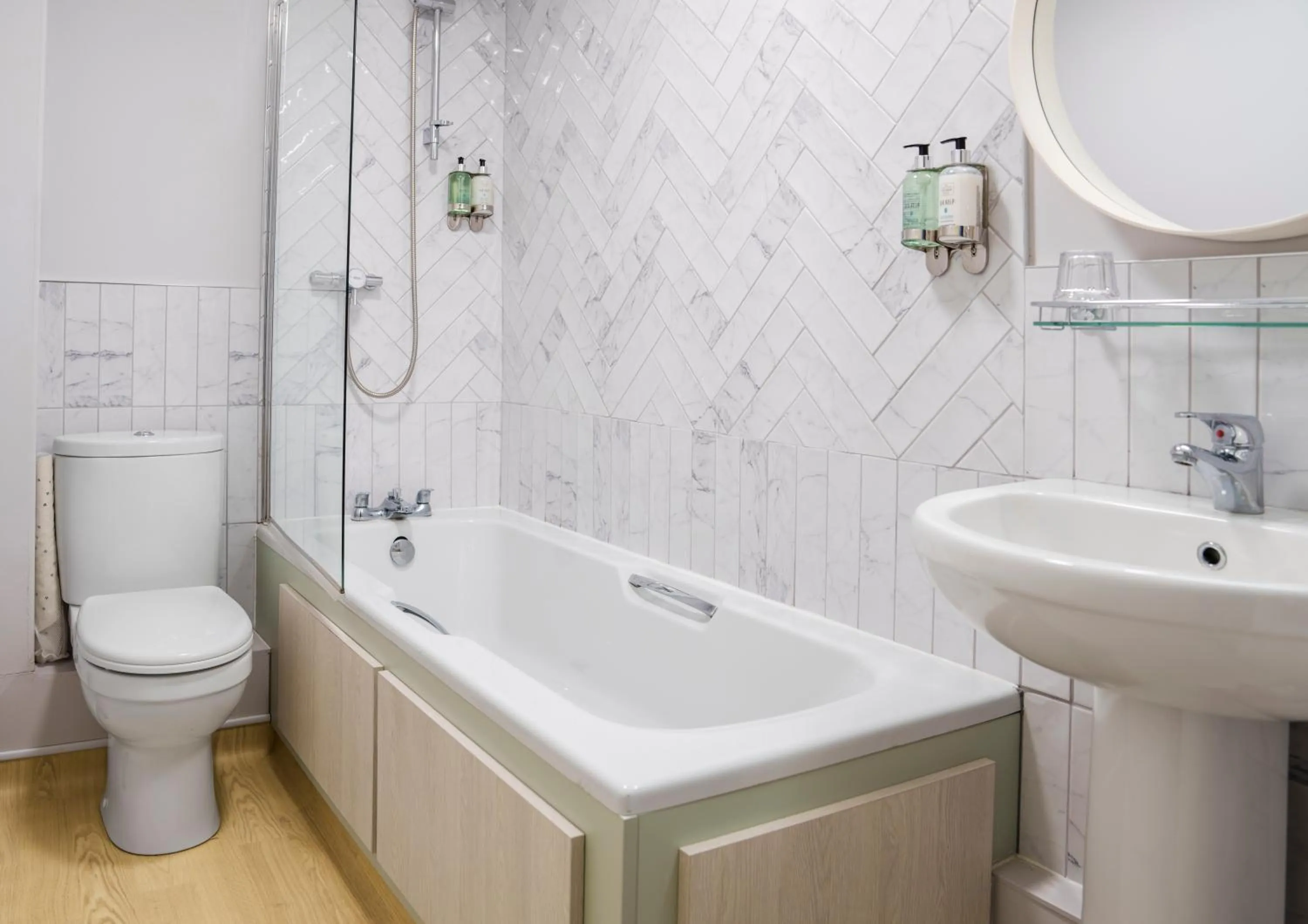 Shower in The Bamburgh Castle Inn - The Inn Collection Group