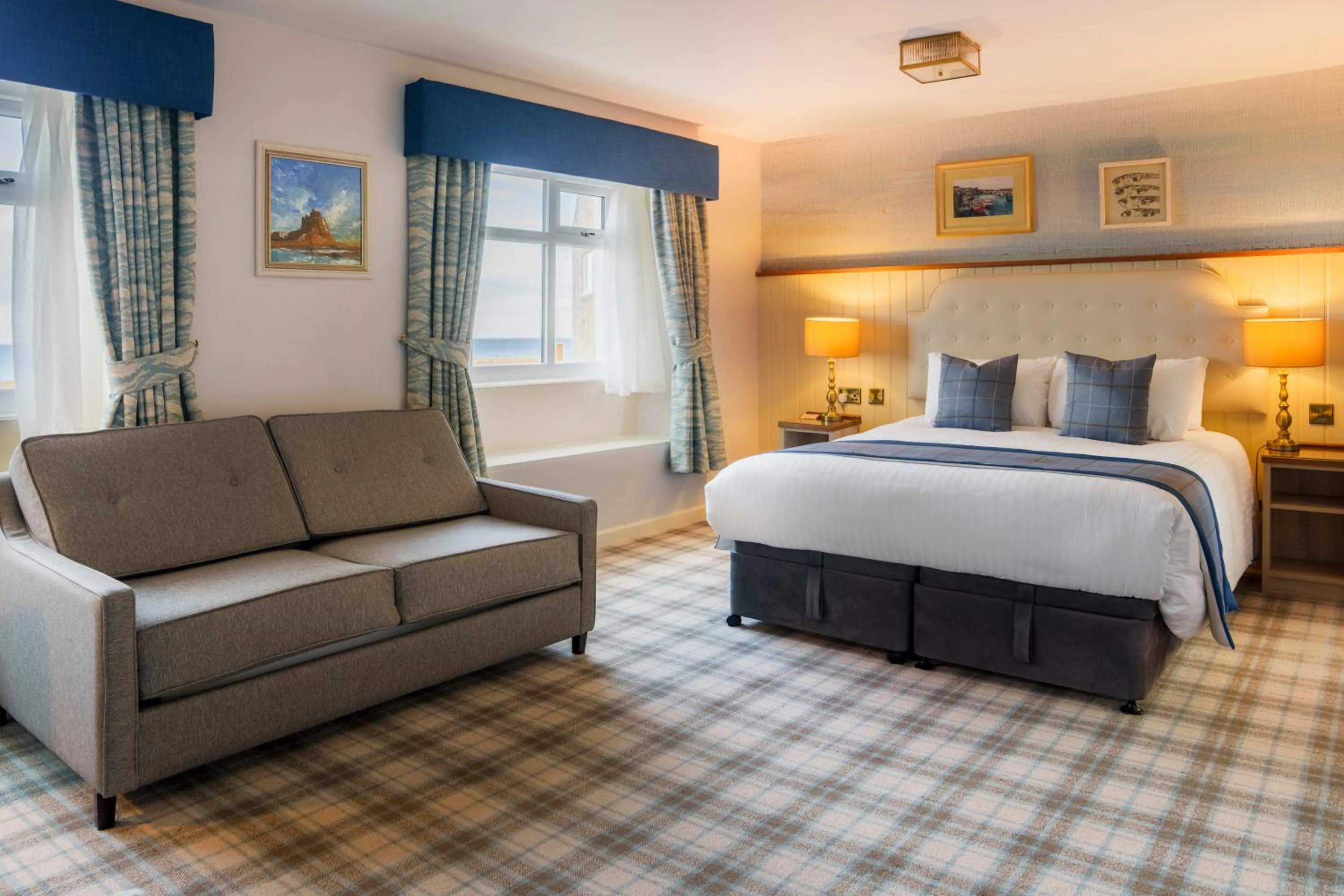 Bed in The Bamburgh Castle Inn - The Inn Collection Group