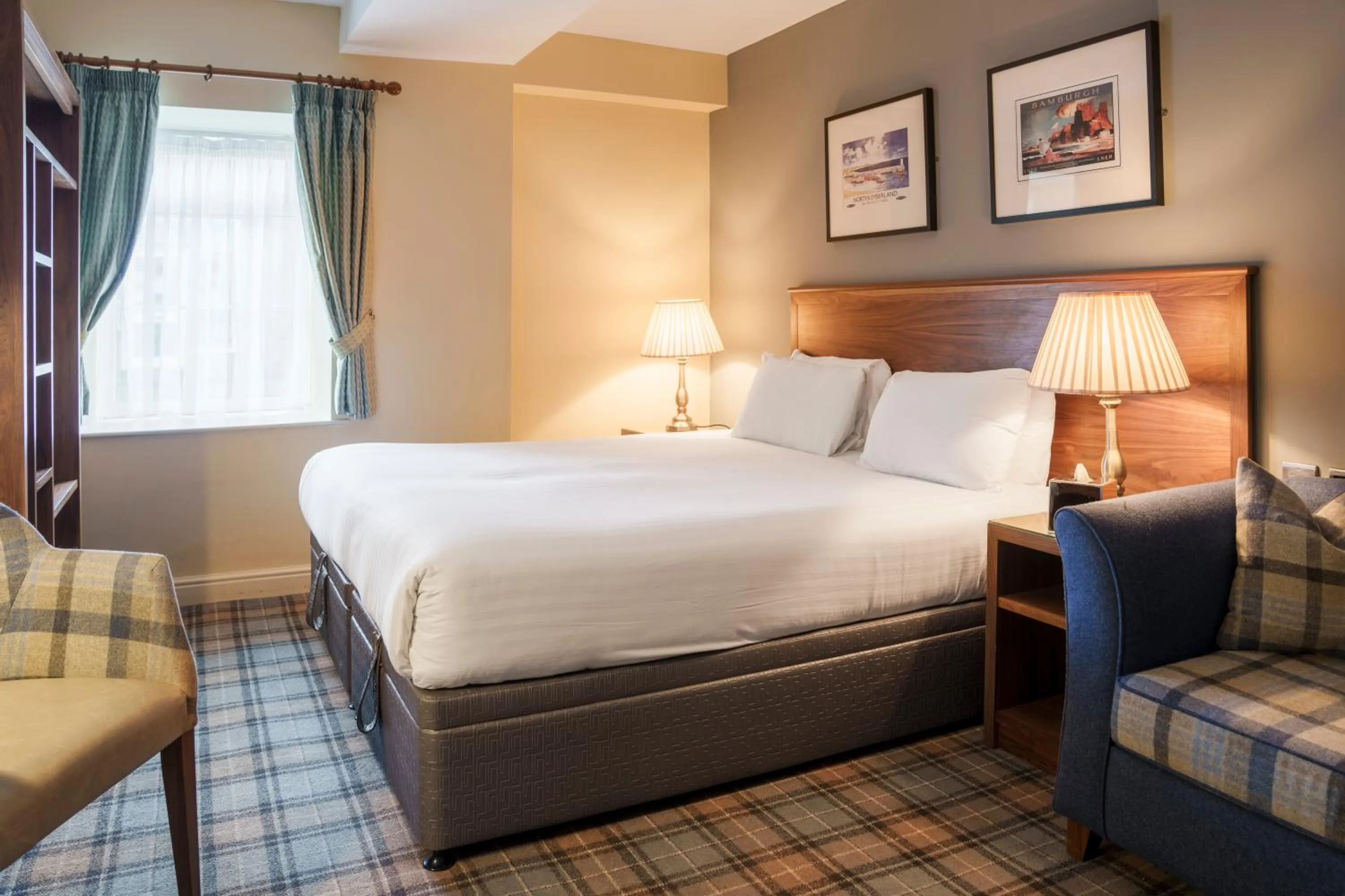 Bed in The Bamburgh Castle Inn - The Inn Collection Group