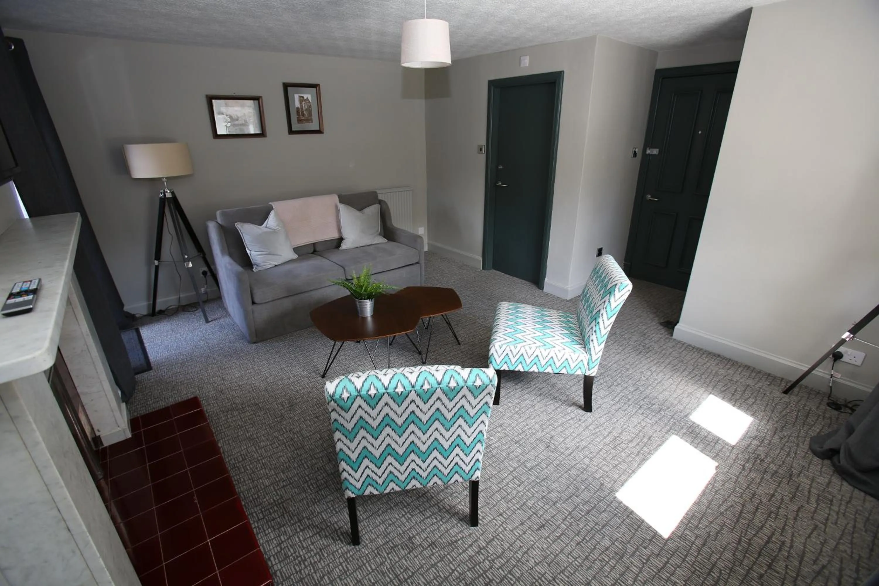 Seating area in Kings Arms Hotel