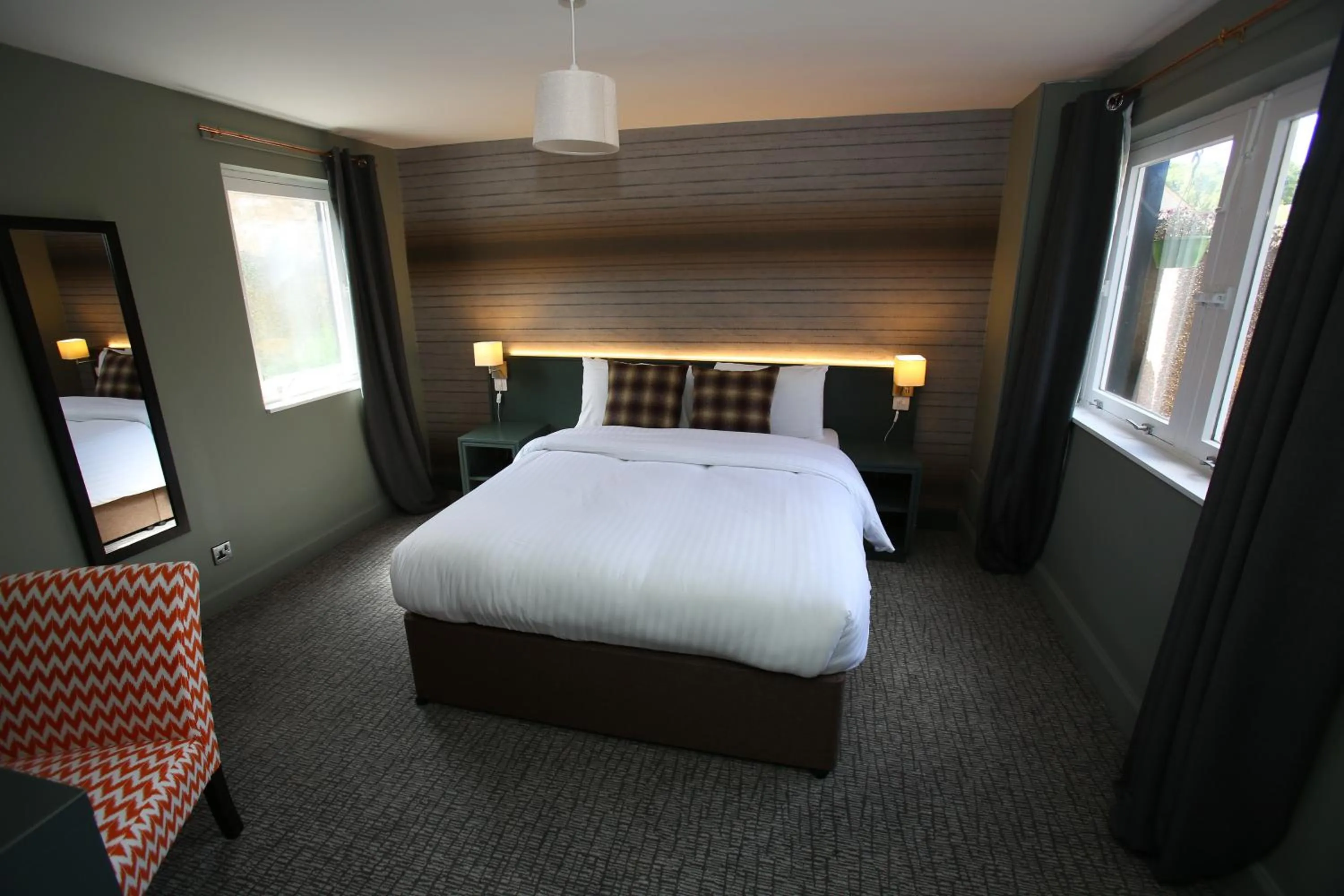 Bed in Kings Arms Hotel