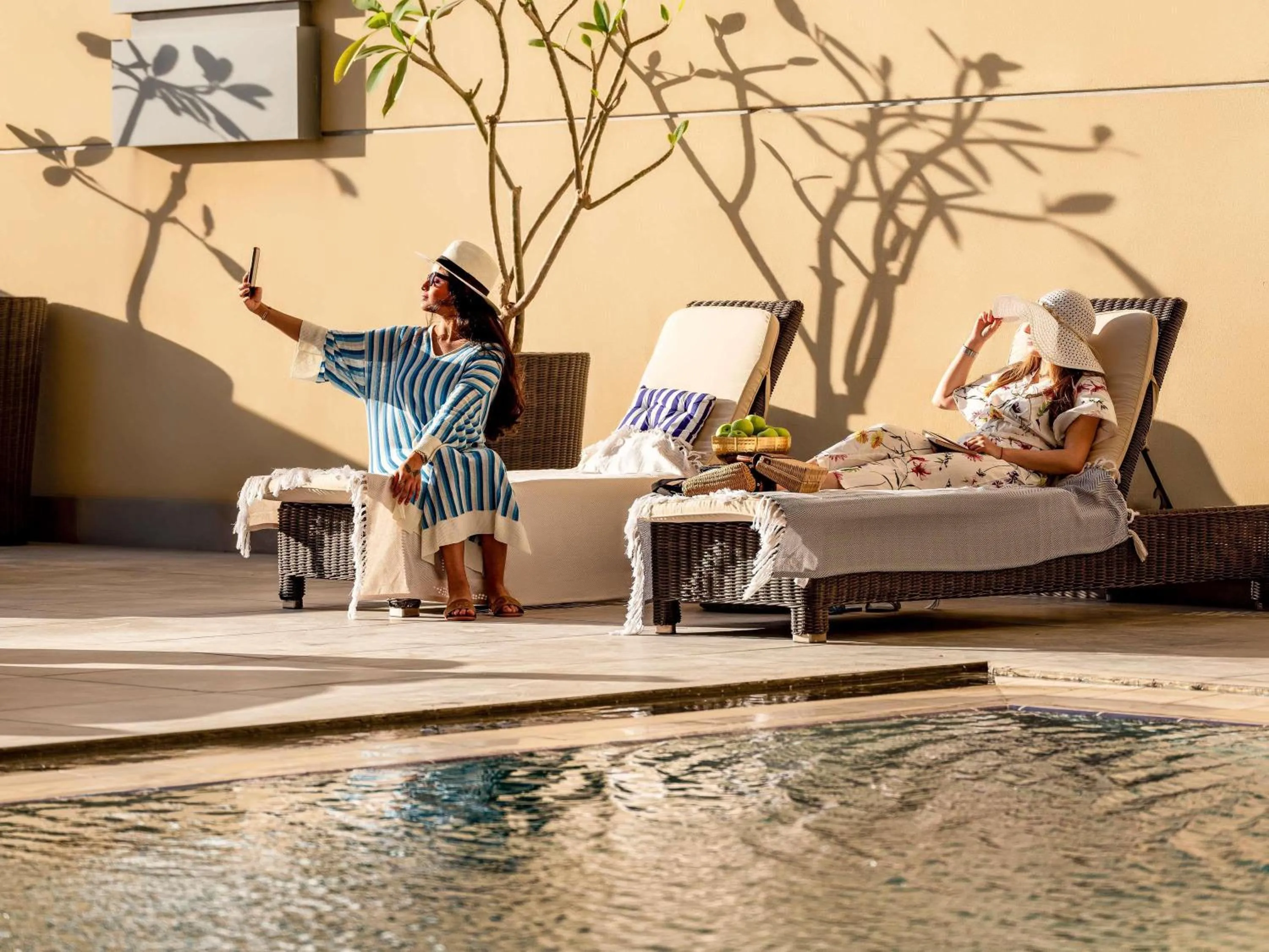 Pool view in Adagio Aparthotel Jeddah Malik Road