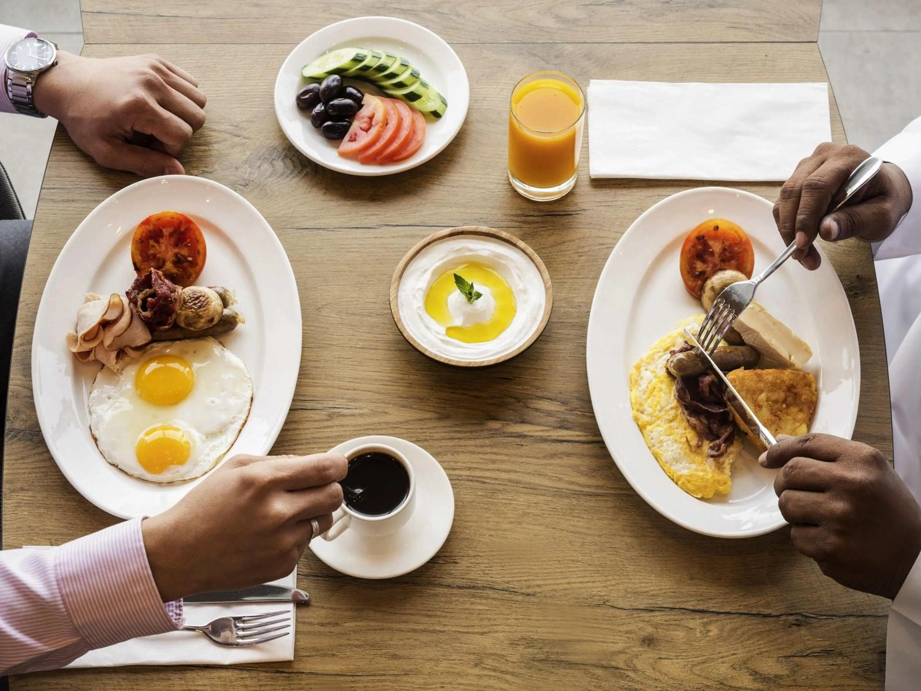 Restaurant/places to eat in Adagio Aparthotel Jeddah Malik Road