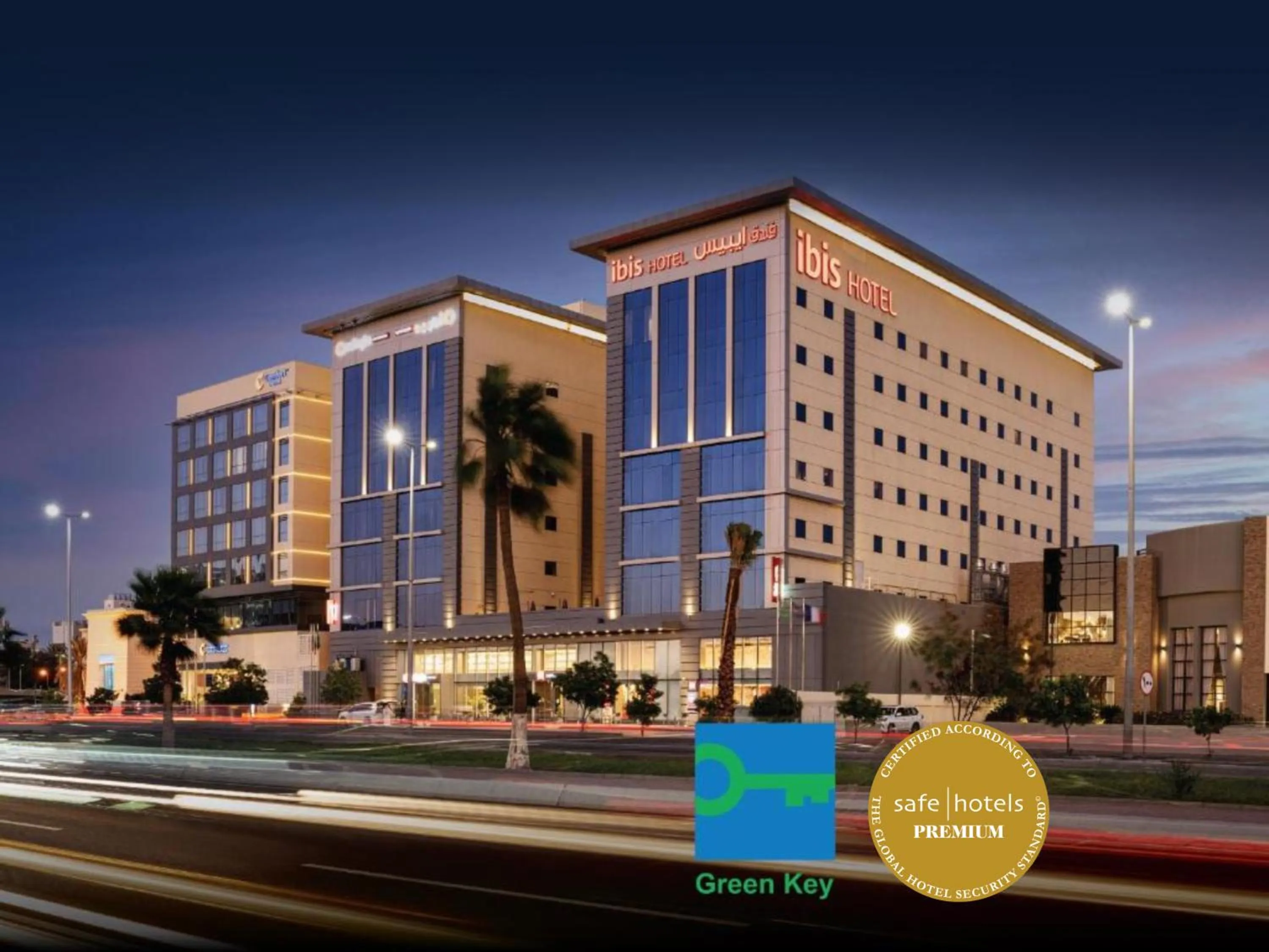 Property building in Adagio Aparthotel Jeddah Malik Road