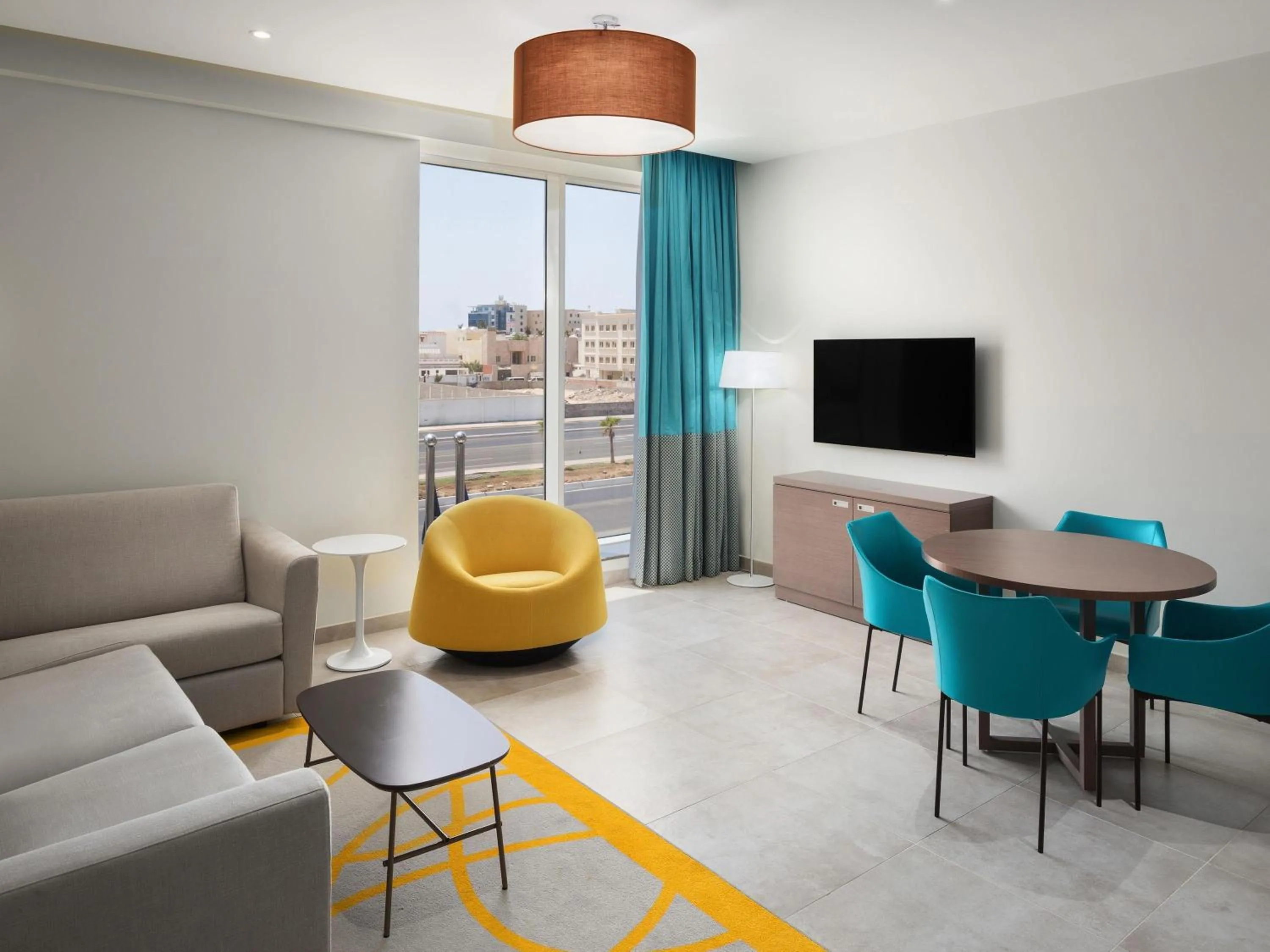 Bedroom in Adagio Aparthotel Jeddah Malik Road