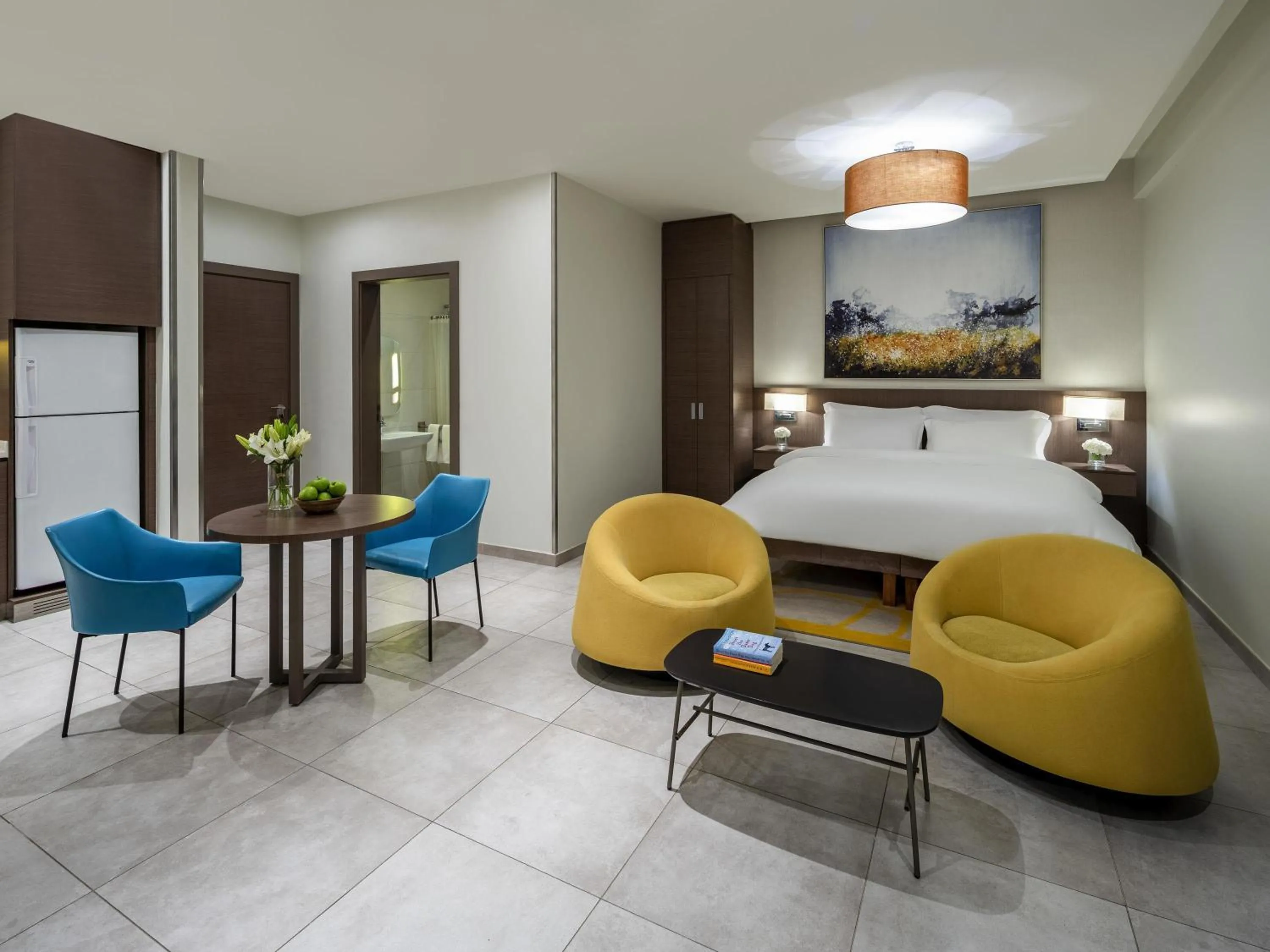 Bedroom in Adagio Aparthotel Jeddah Malik Road