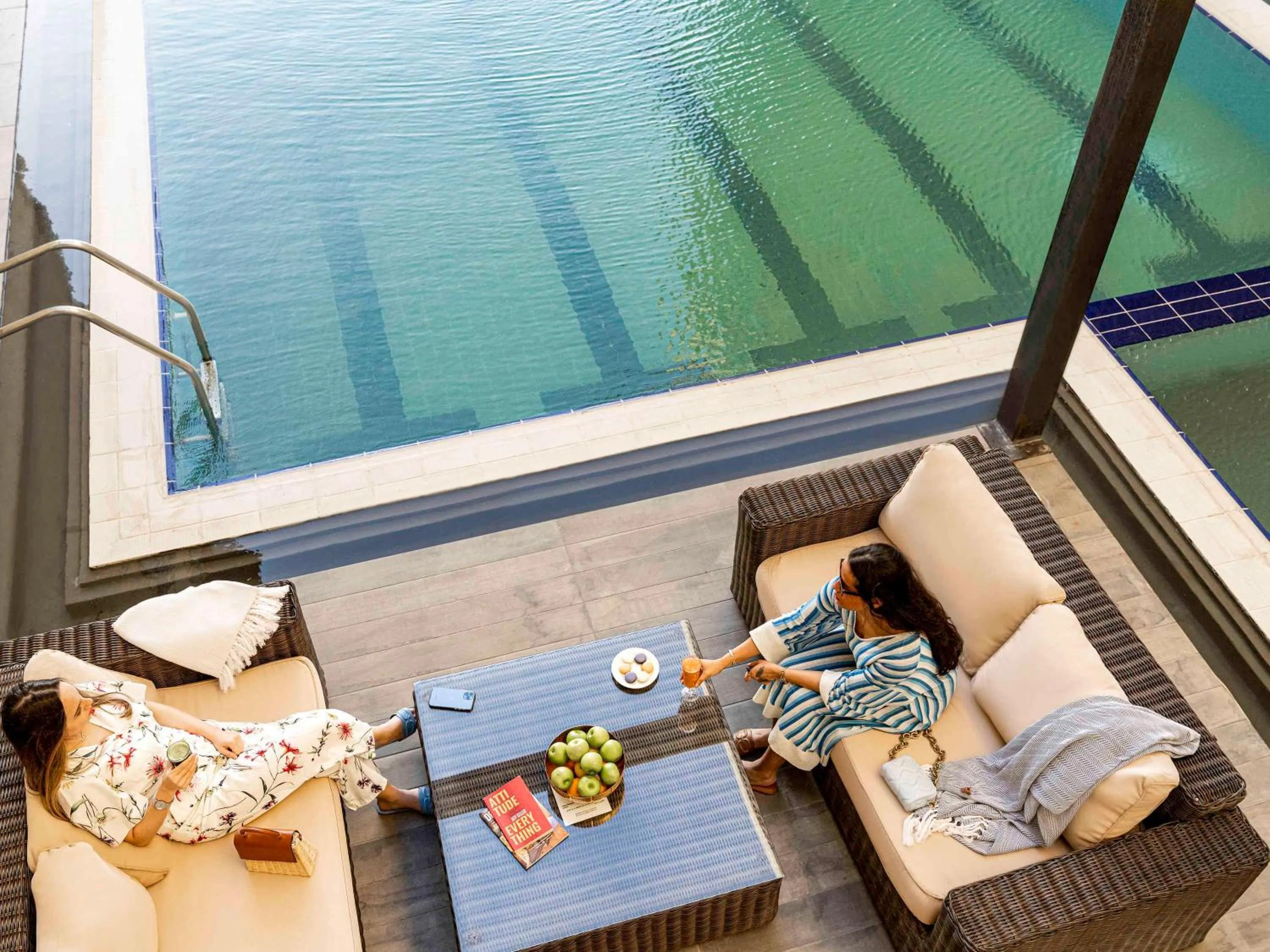 Pool view in Ibis Jeddah Malik Road