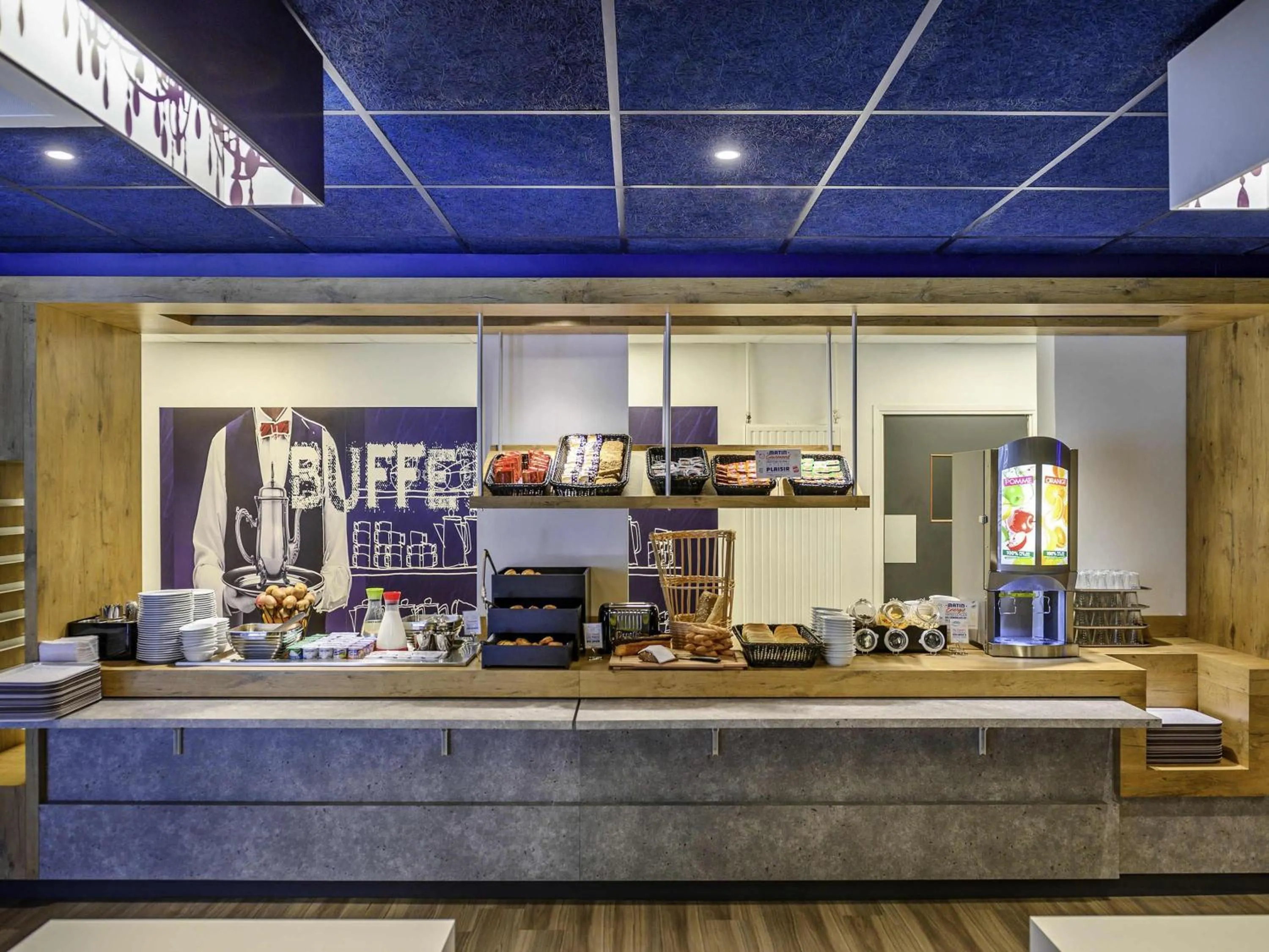 Breakfast in ibis budget Saint-Étienne Centre Gare Châteaucreux