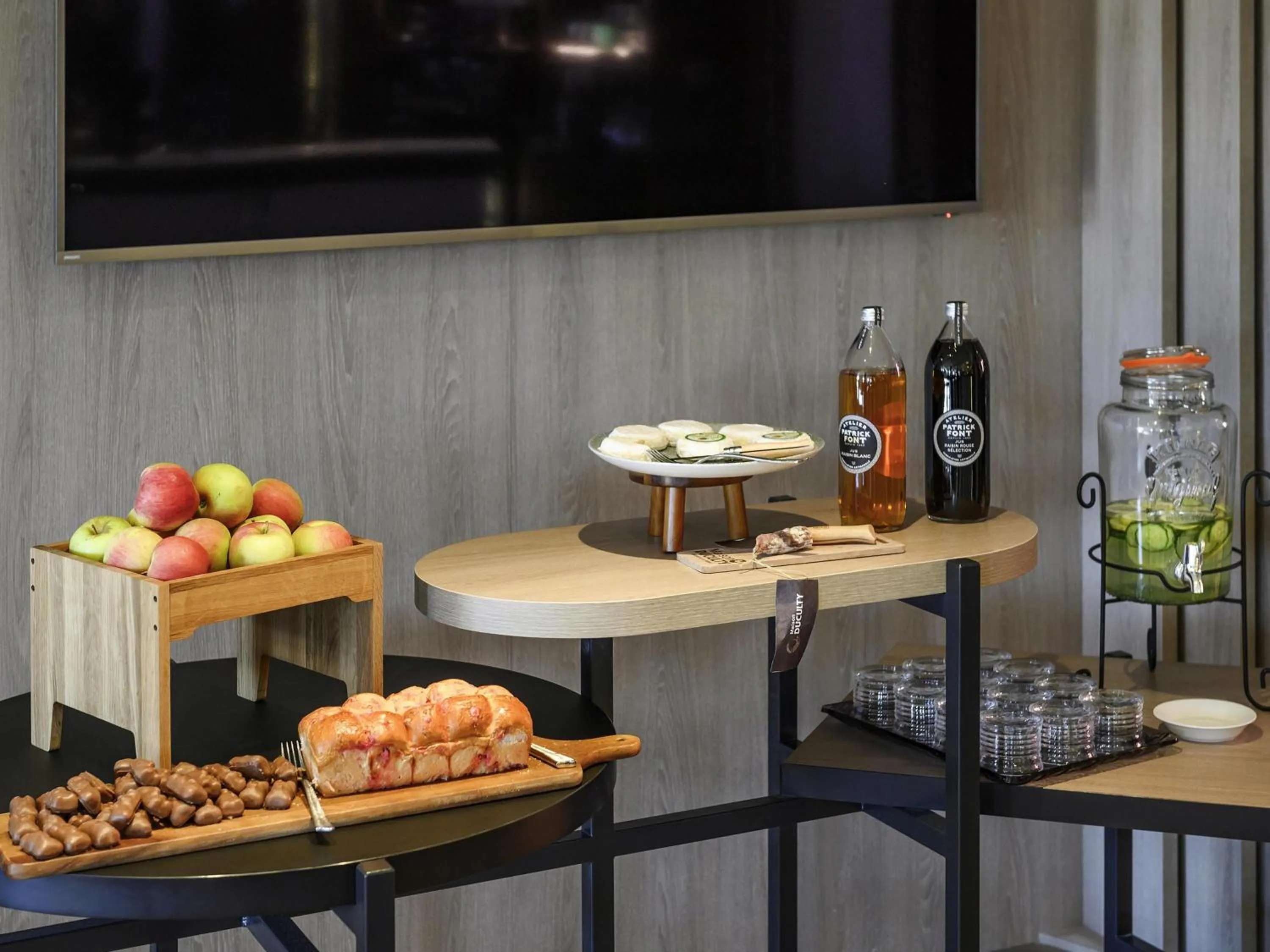 Breakfast in Novotel Saint-Étienne Centre Gare Châteaucreux