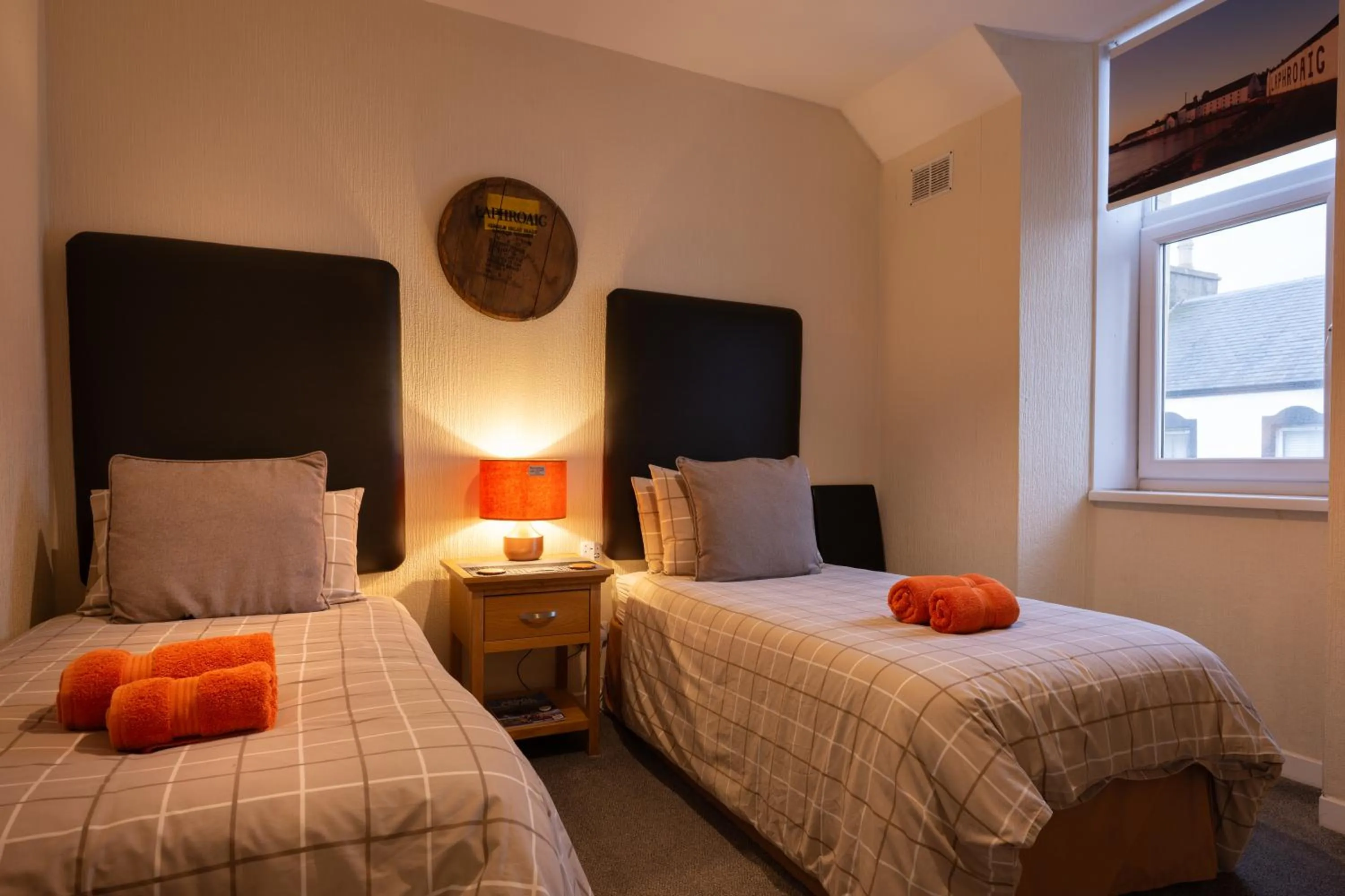 Bed in The Trout Fly Guest House