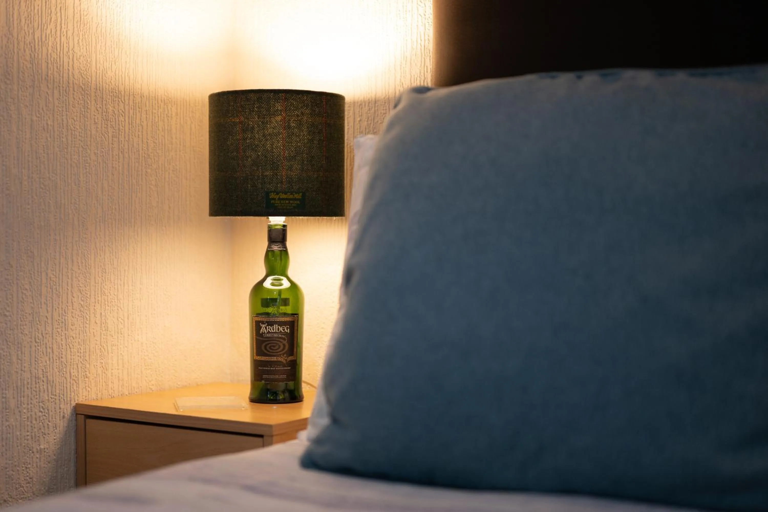 Bed in The Trout Fly Guest House