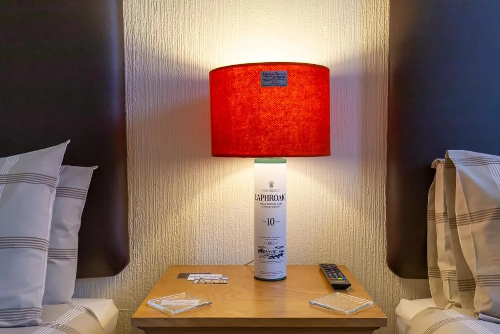 Bed in The Trout Fly Guest House