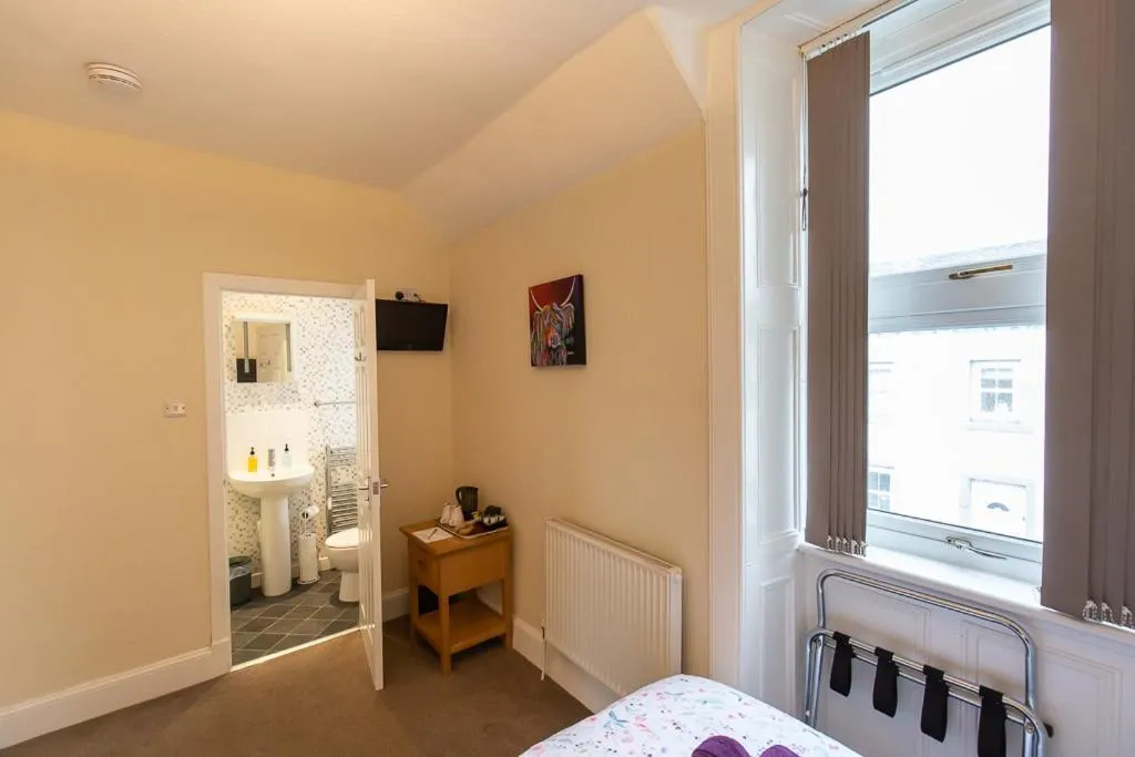 Bed in The Trout Fly Guest House