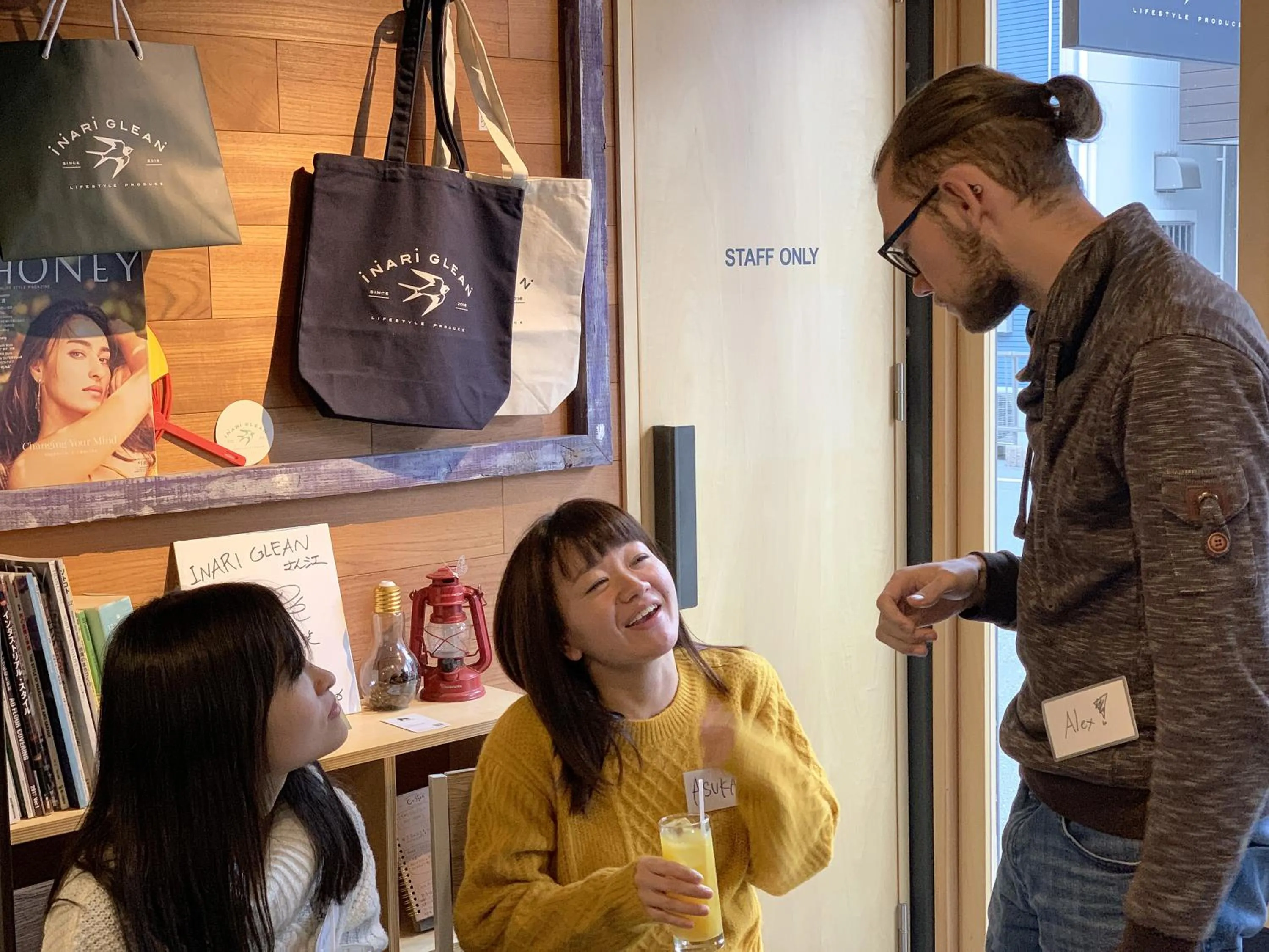 Staff in WABI SABI OSAKA