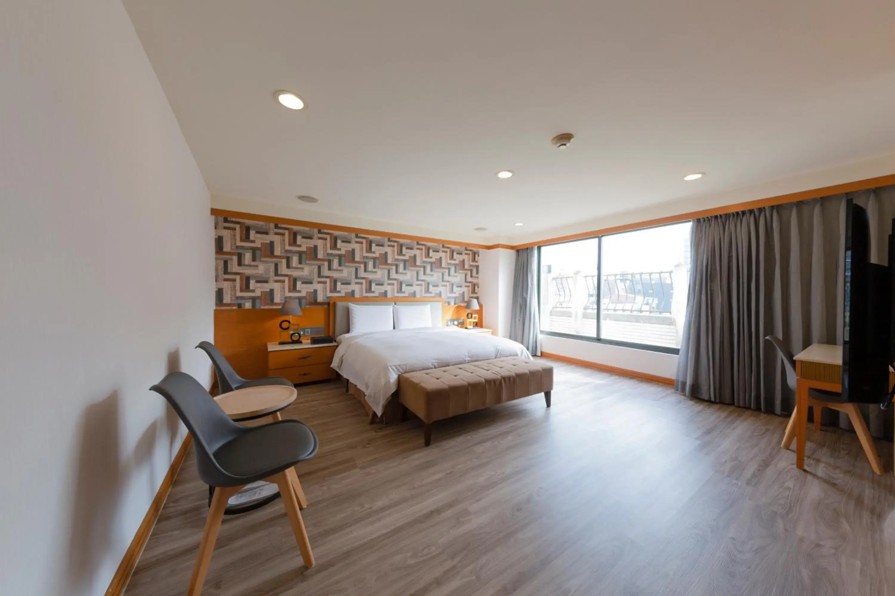 Bed in Shihzuwan Hotel – Kaohsiung Station Bed in Shihzuwan Hotel – Kaohsiung Station