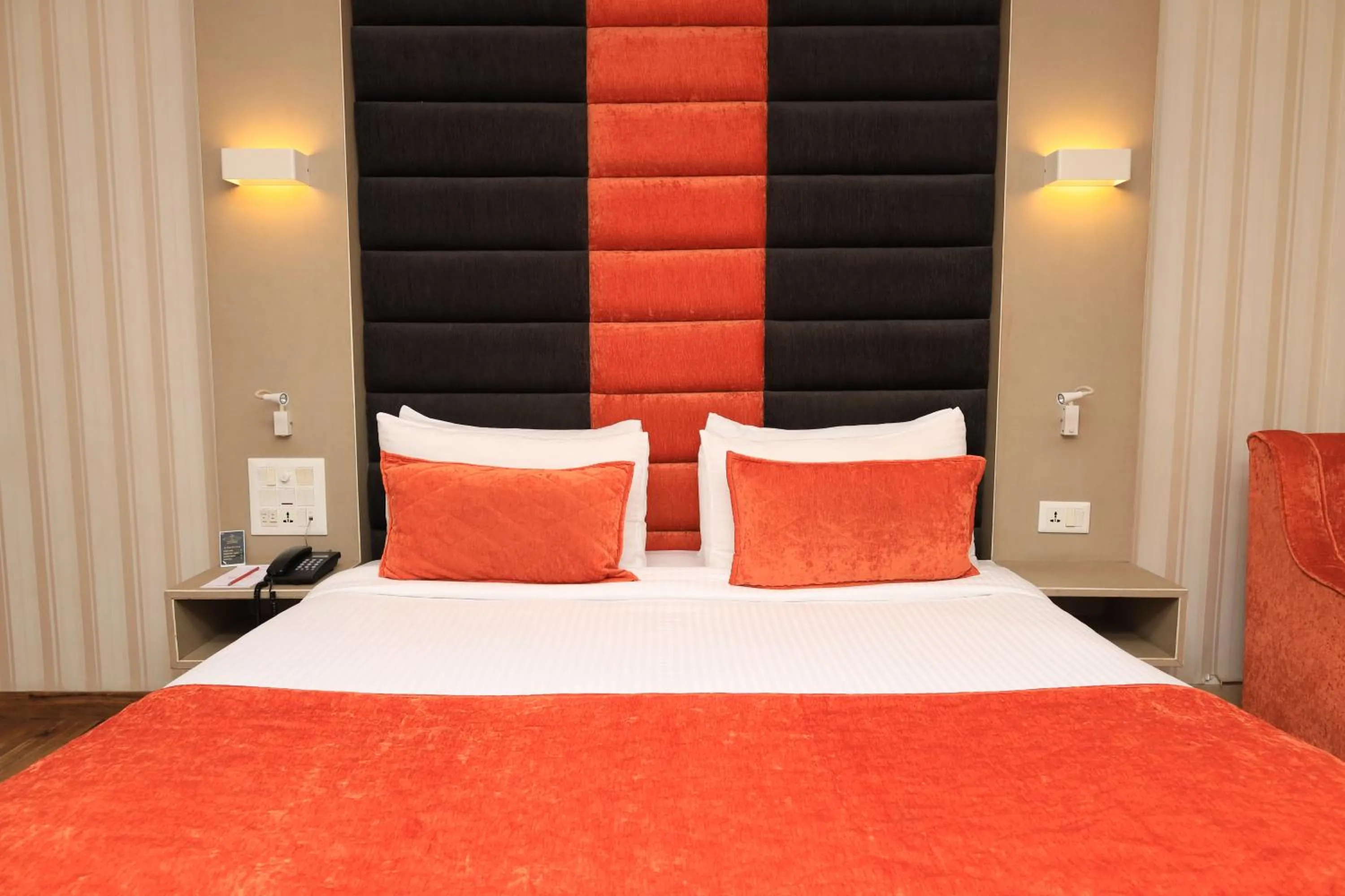 Bed in Aananda Imperial